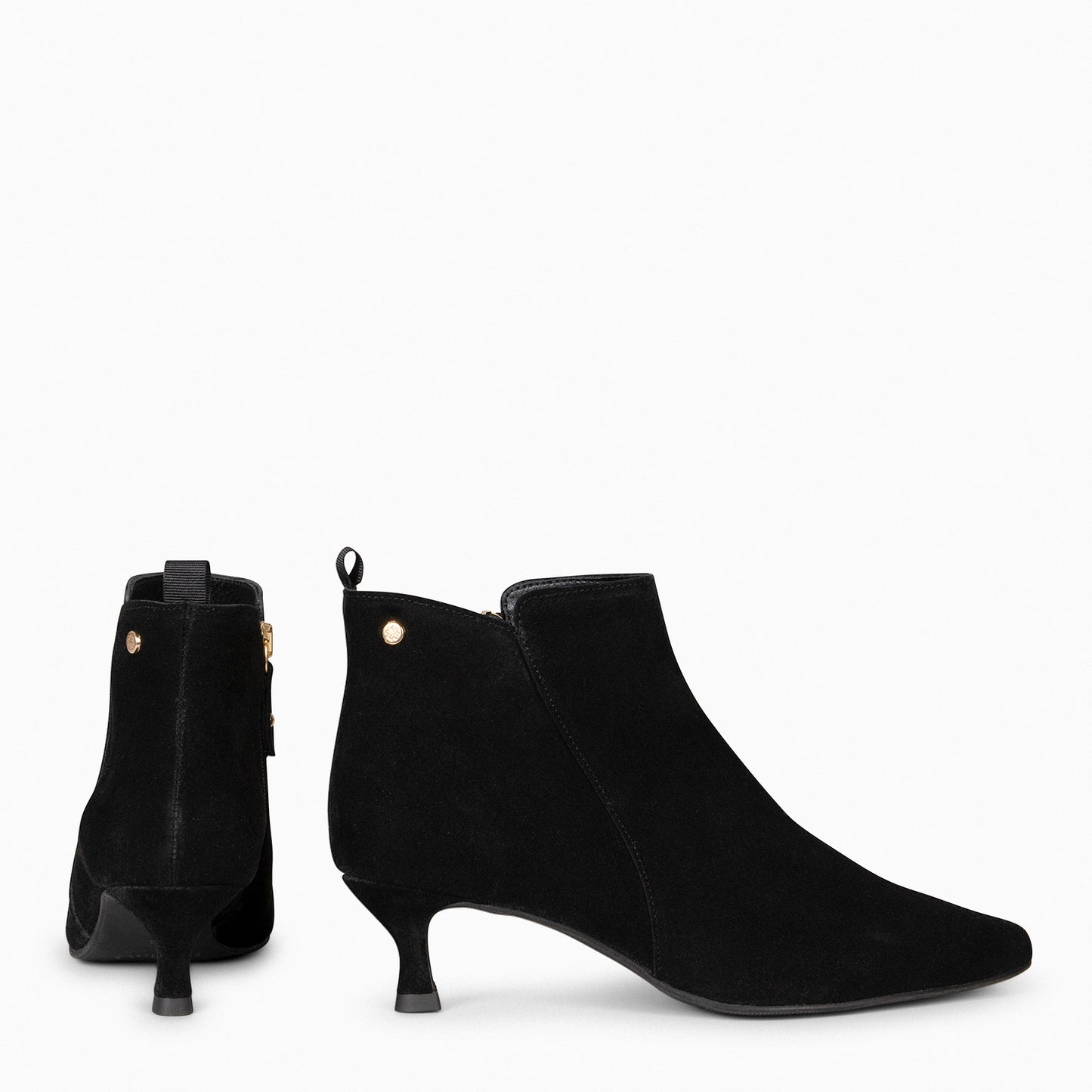 ROYAL – Bottines à petit talon NOIR