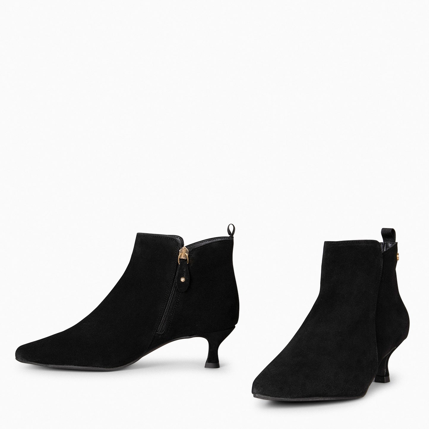 ROYAL – Bottines à petit talon NOIR