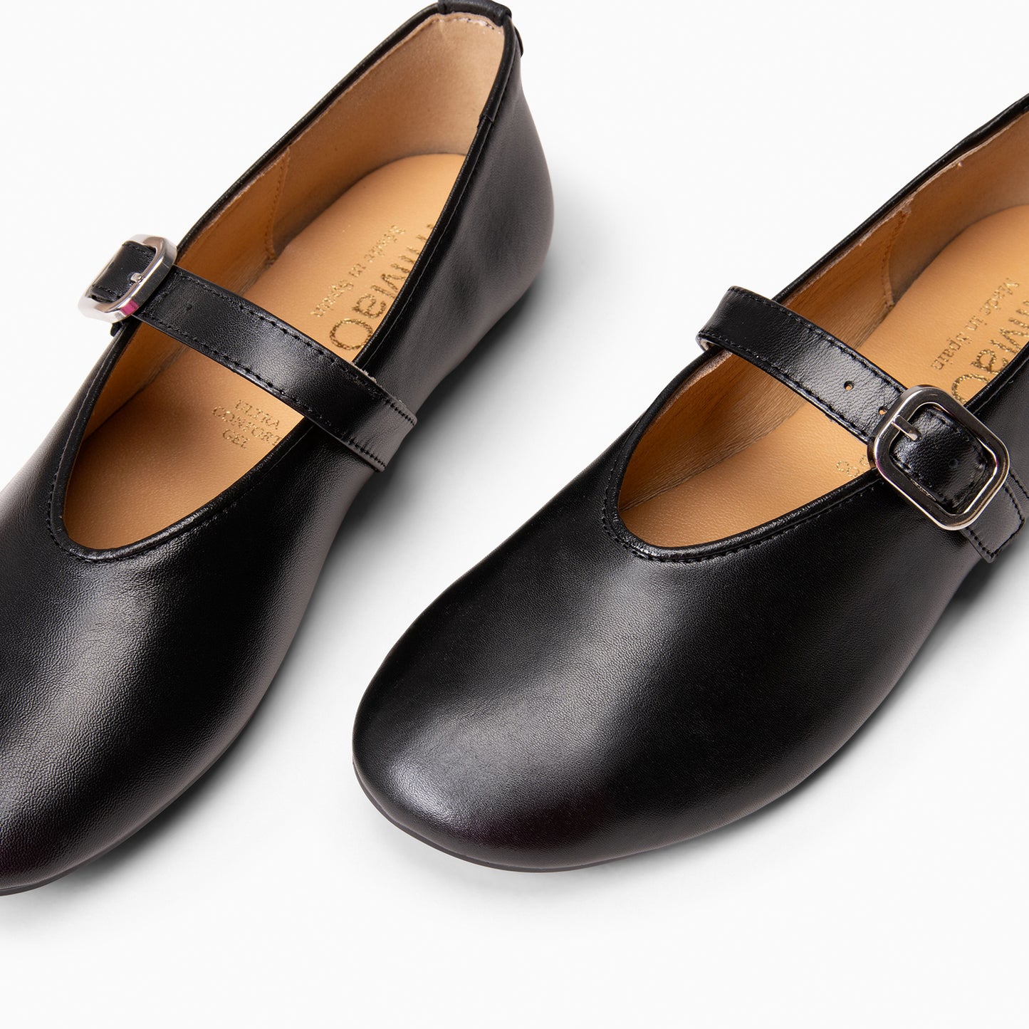 ALHELI – Merceditas con tira ajustable NEGRO