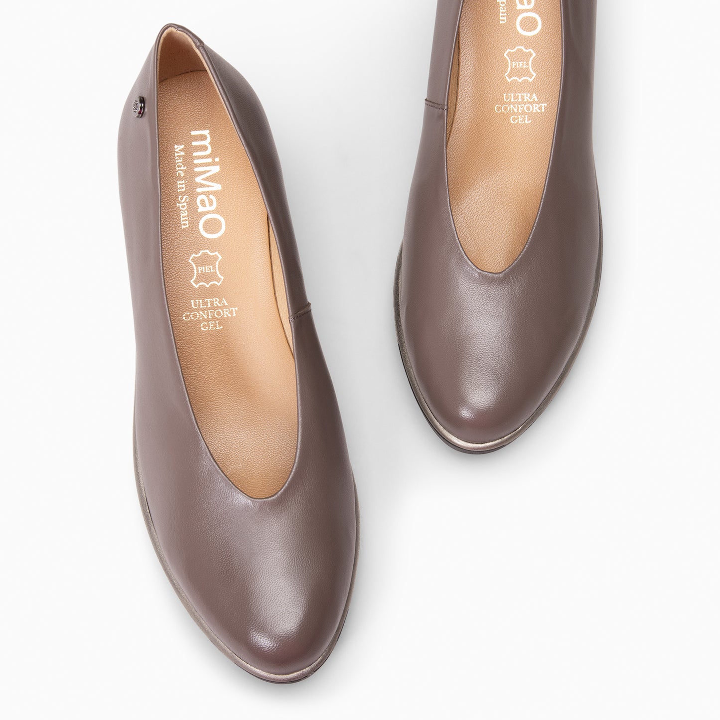 IVY - Bailarinas con cuña TAUPE