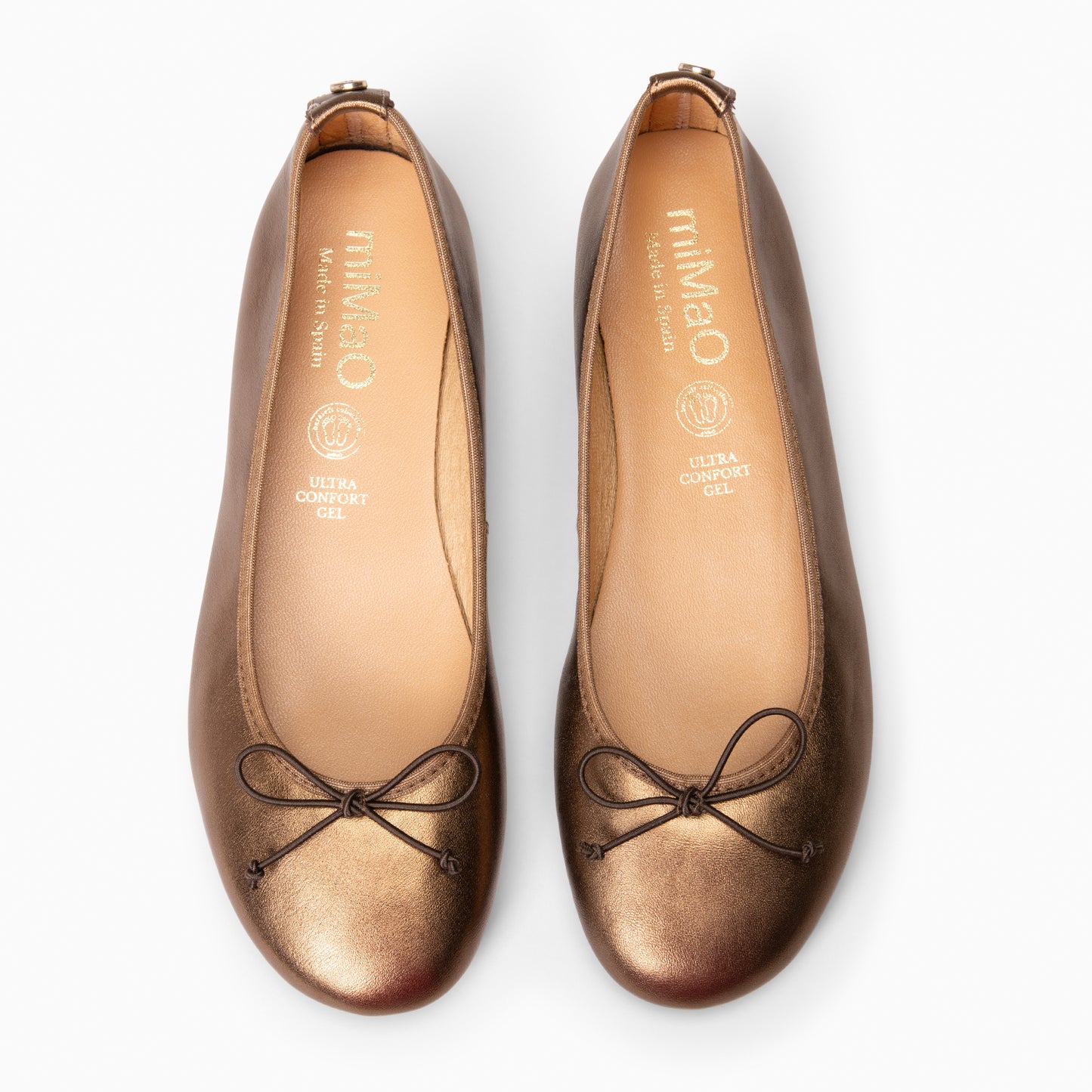 CAMPANILLA – BAILARINA BARESOFT CON LAZO COBRE