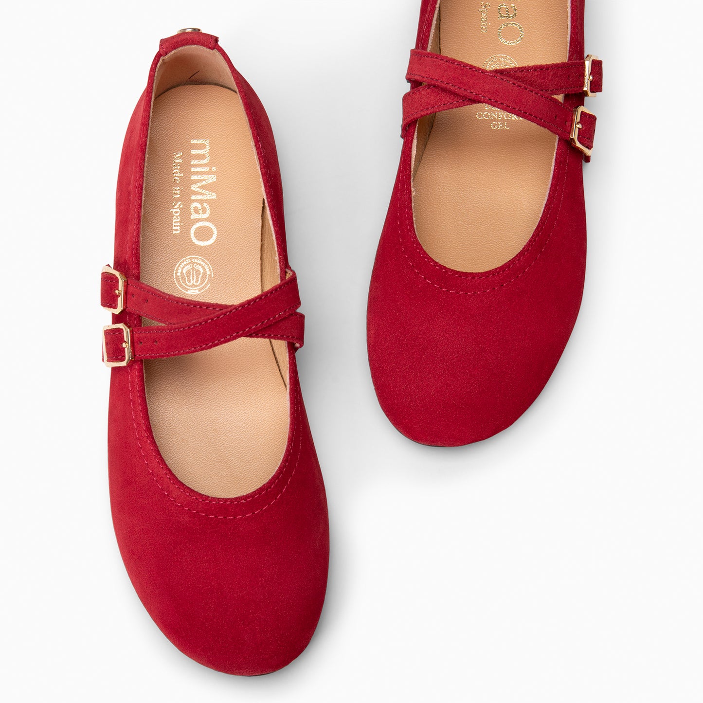 AMAPOLA – BAILARINA PLANA BARESOFT BURDEOS