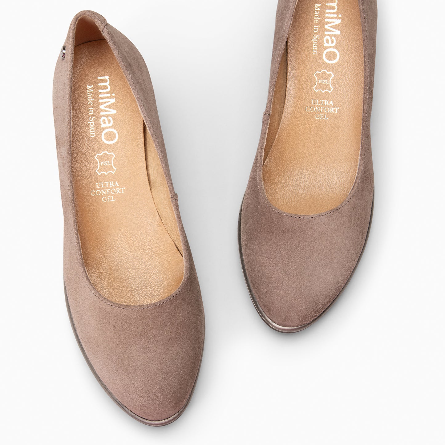 IRIS - Bailarina con cuña TAUPE
