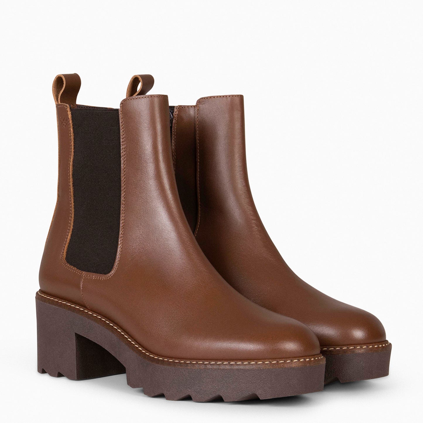 DOLLY – Bottines décontractées en CUIR