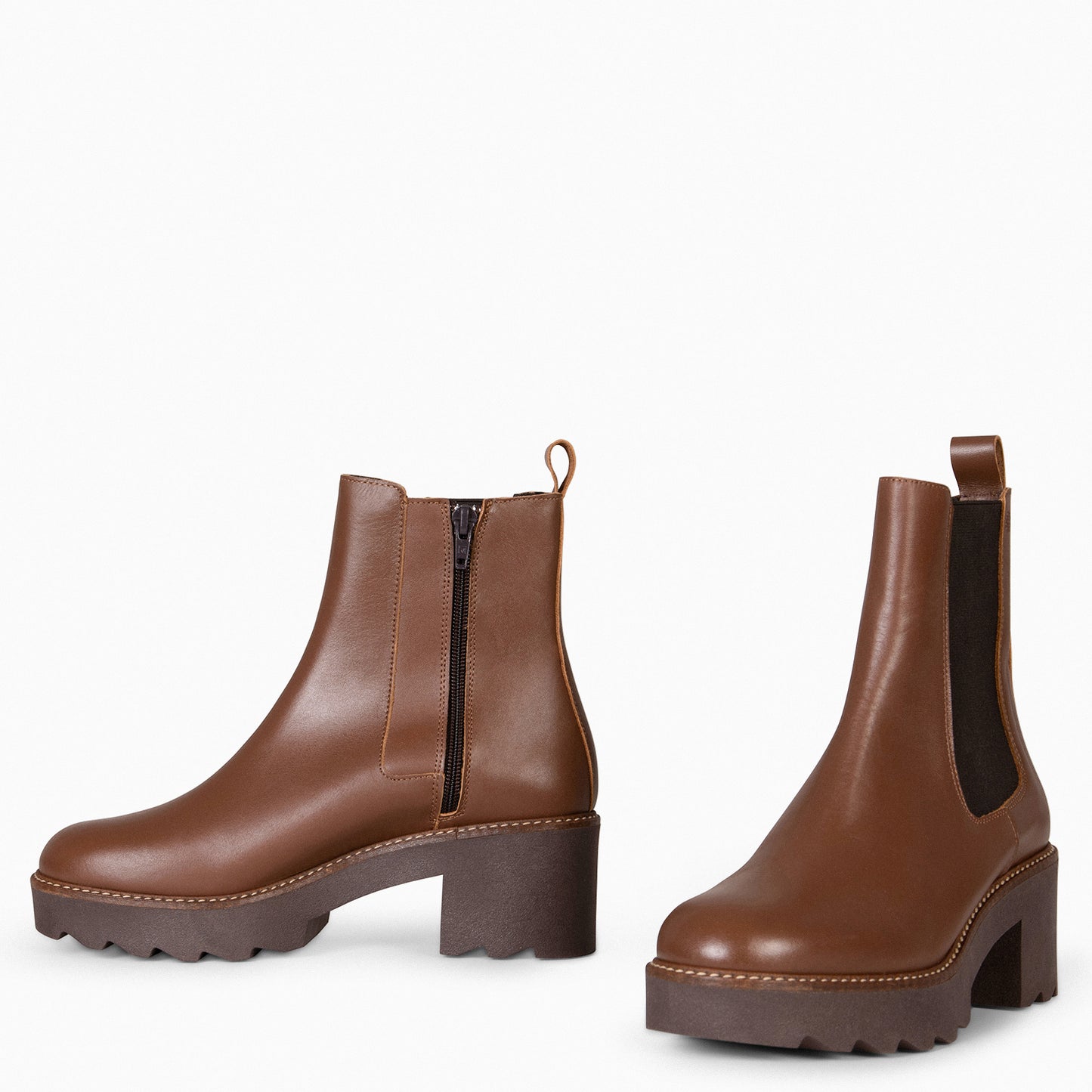 DOLLY – Bottines décontractées en CUIR