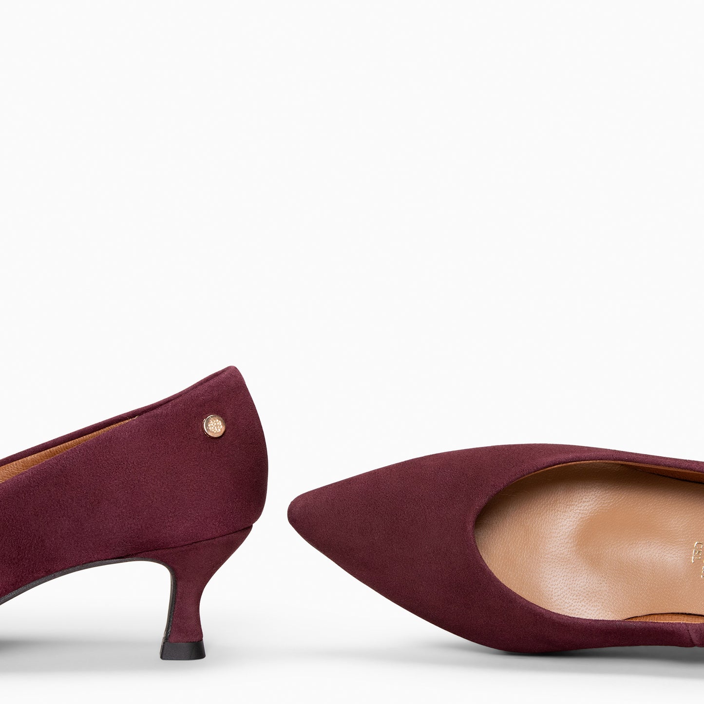 ESTHER  - Tacón chupete de mujer BURDEOS