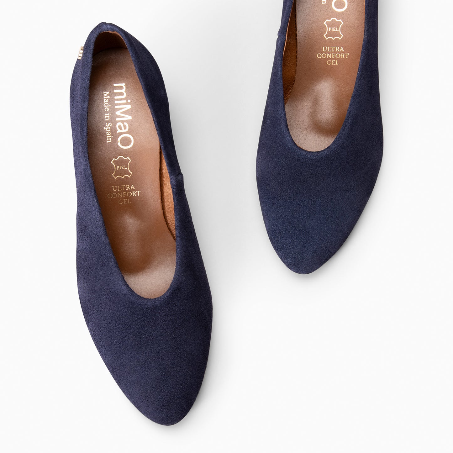 URBAN STYLE - Zapatos de tacón ancho MARINO