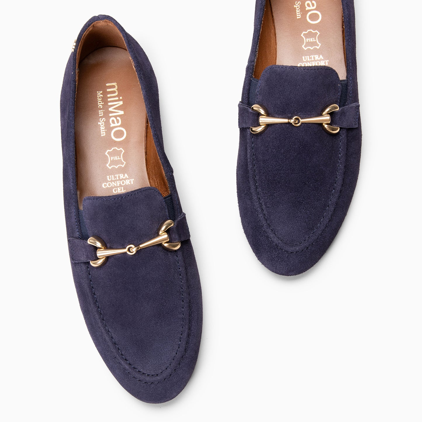 SERENA - Mocasín de piel MARINO