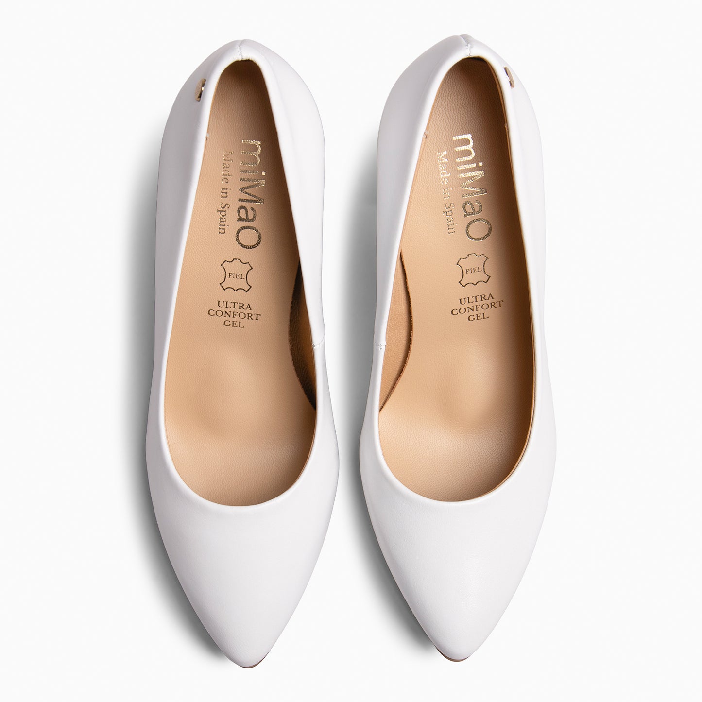 URBAN SALÓN - Zapatos de tacón alto de napa BLANCO