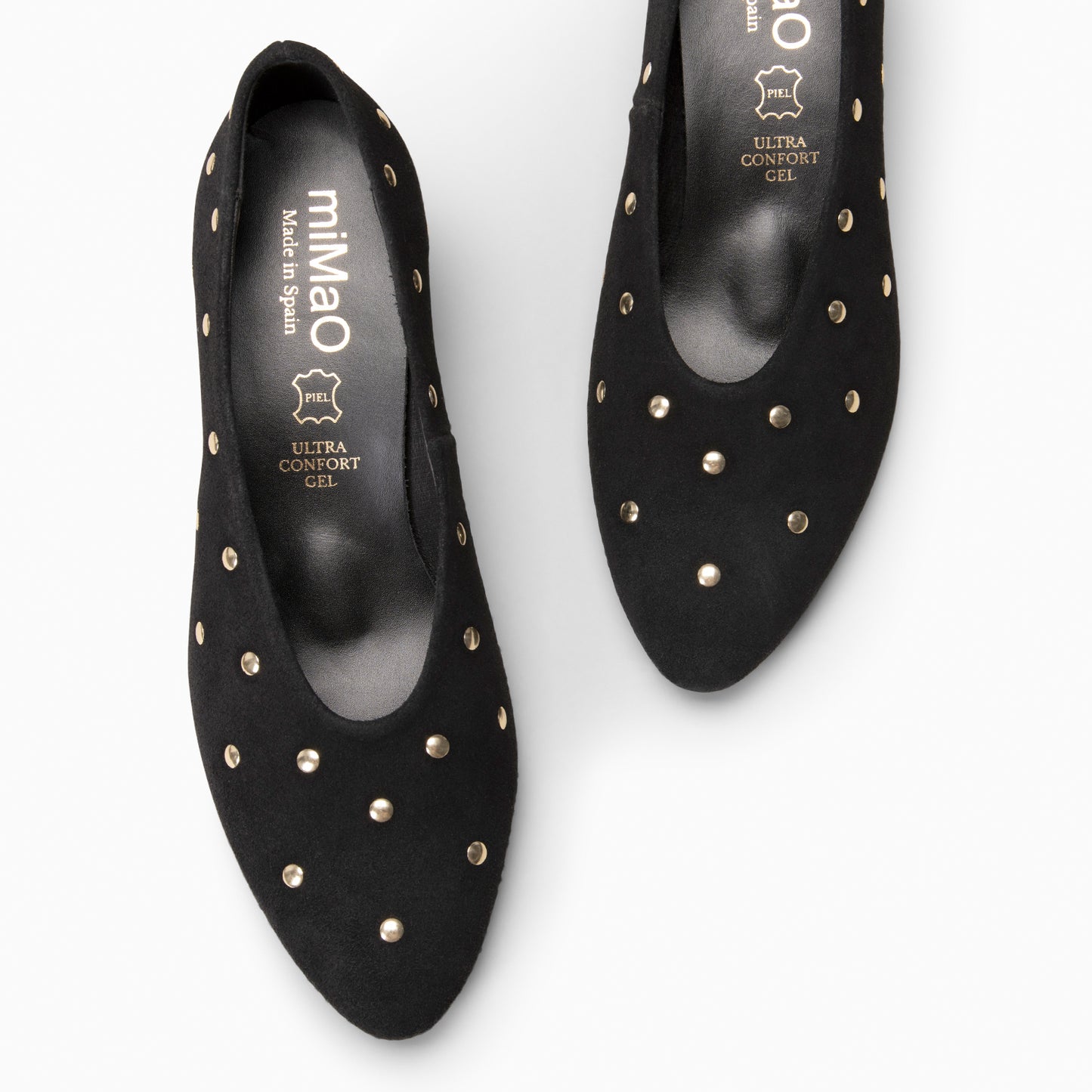 URBAN STYLE TACHAS - Zapatos de tacón ancho NEGRO