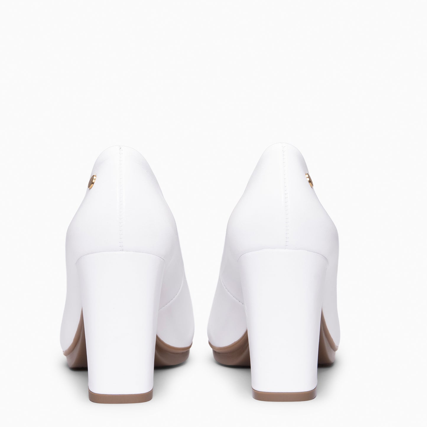 URBAN SALÓN - Zapatos de tacón alto de napa BLANCO