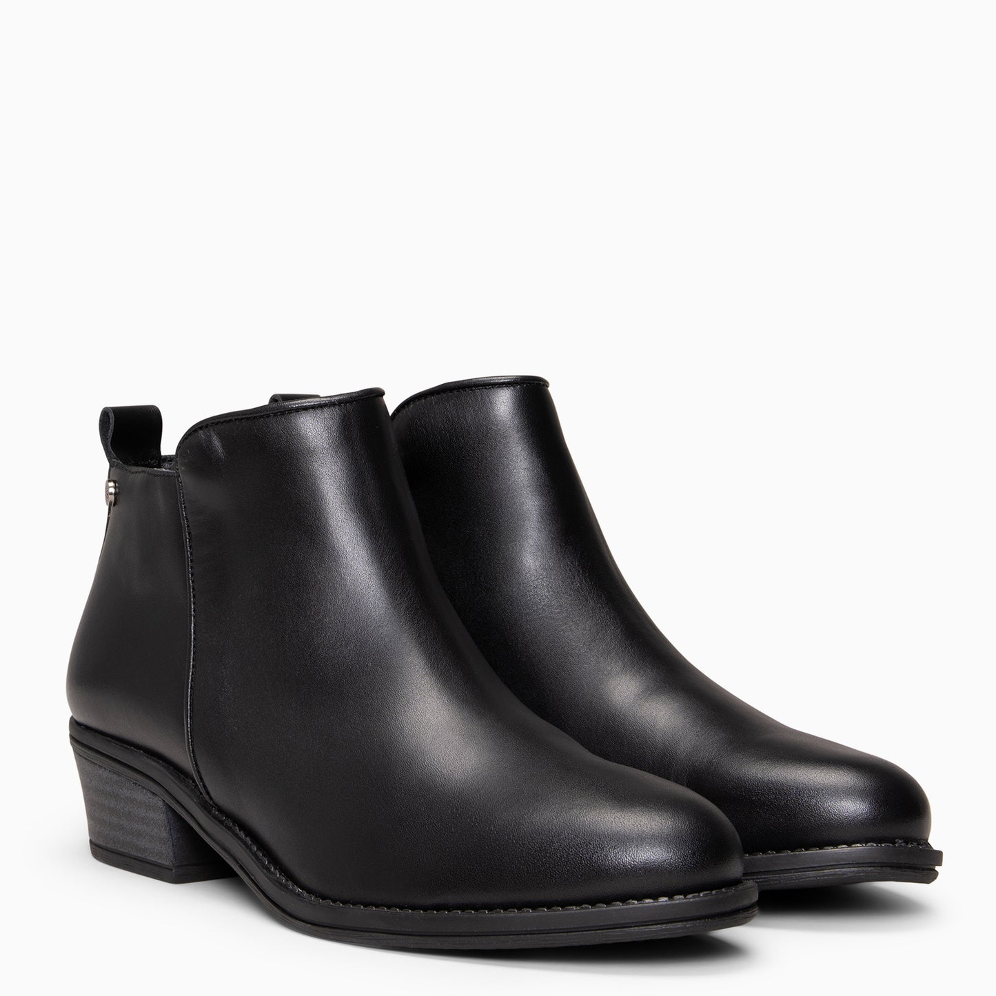 BALTIMORE - BOTINES DE CAÑA BAJA NEGRO