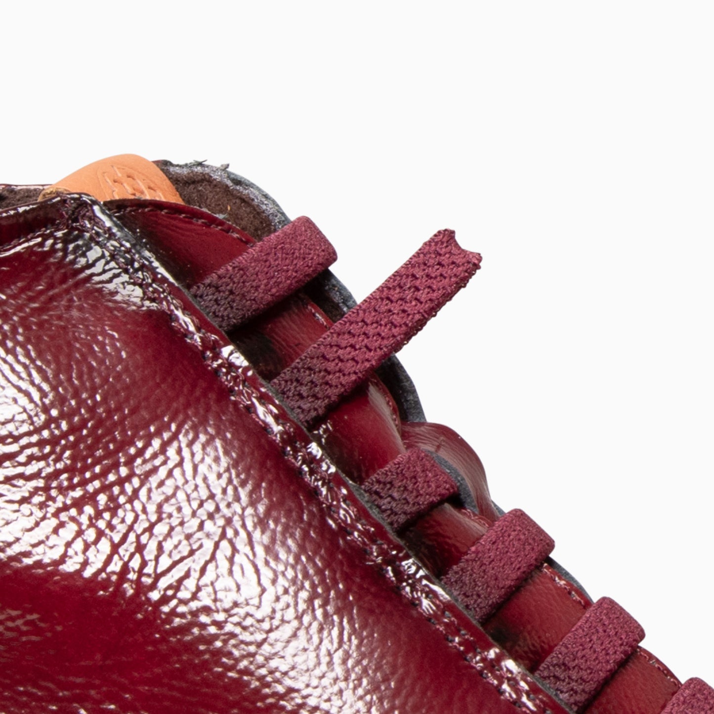 FLEXY - Zapatillas abotinadas CHAROL BURDEOS