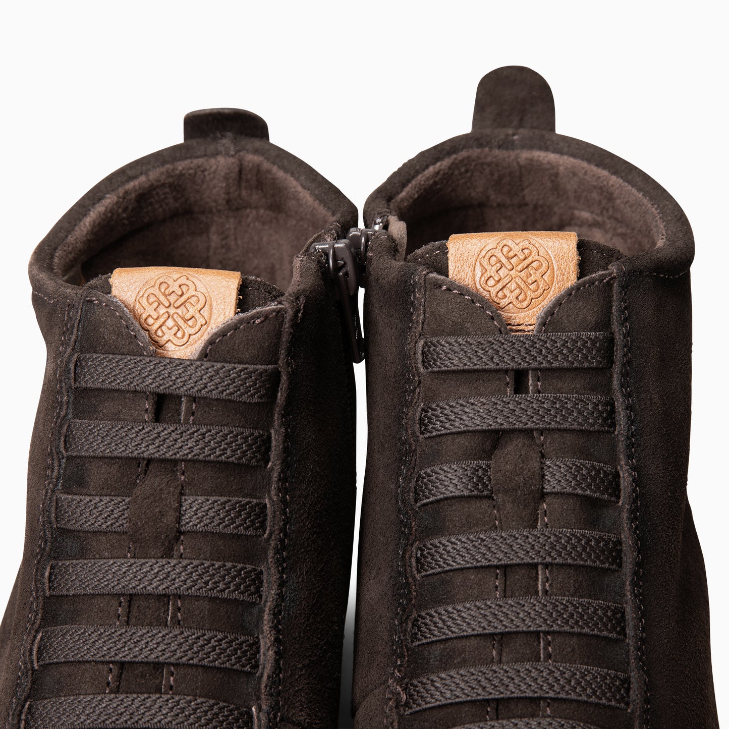 FLEXY - Zapatillas abotinadas MARRON