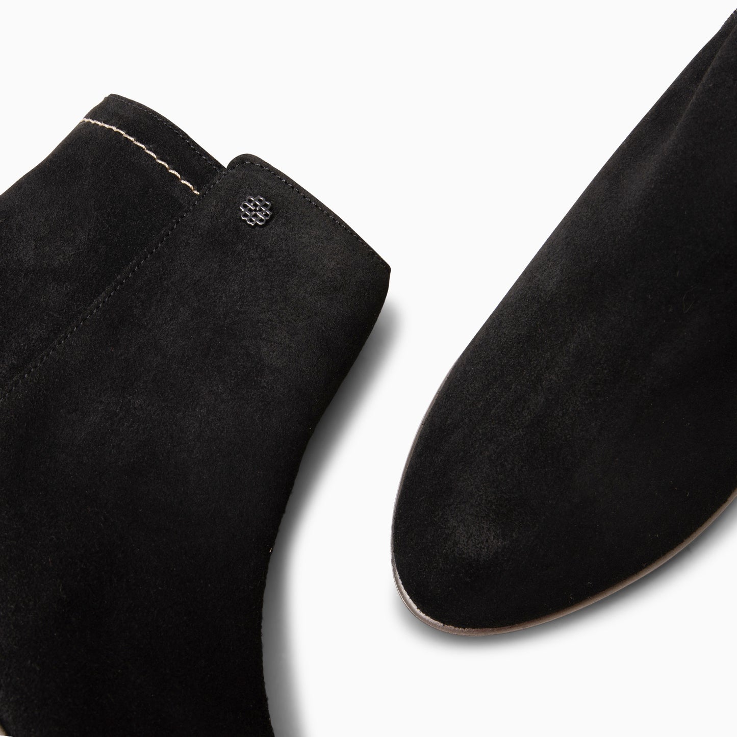 LULEA – botin de serraje hidrófugo NEGRO