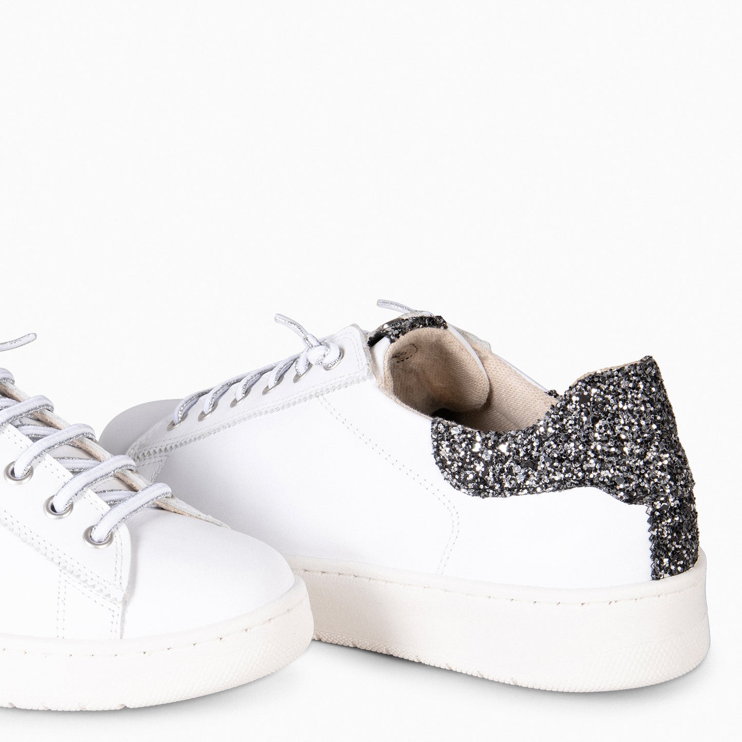 NANTES - Zapatillas Elegantes BLANCOGLITTER