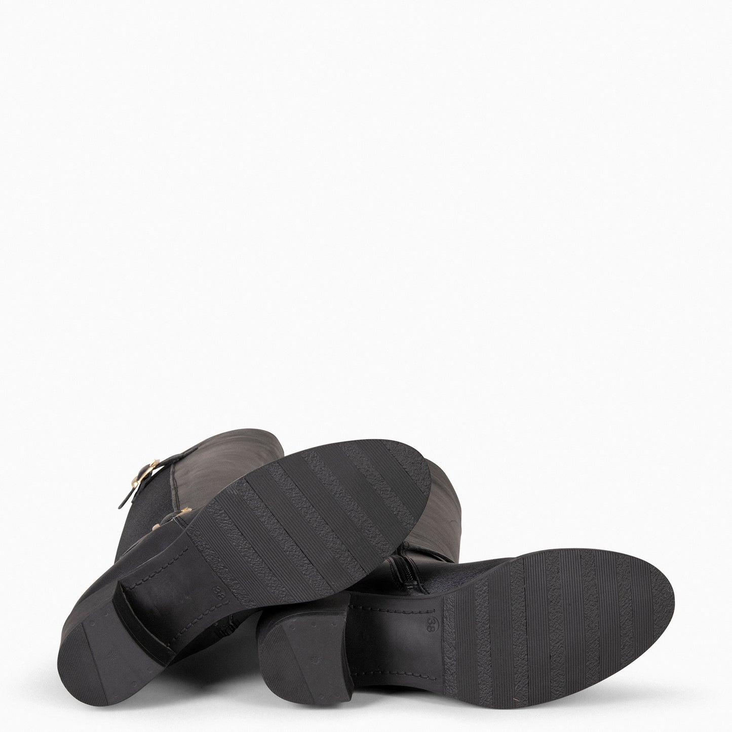 SENA – Bottines habillées à tige élastique NOIR