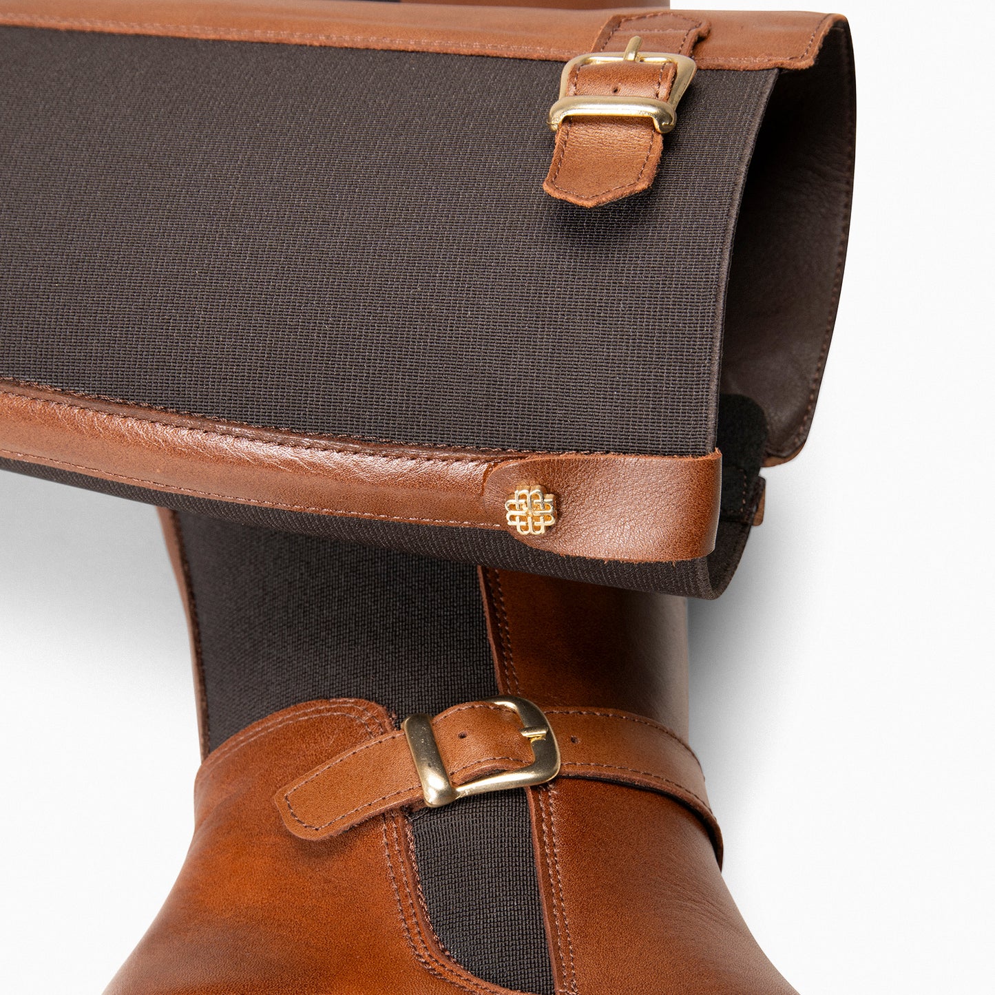 SENA– botas de vestir con caña elástica MARRON