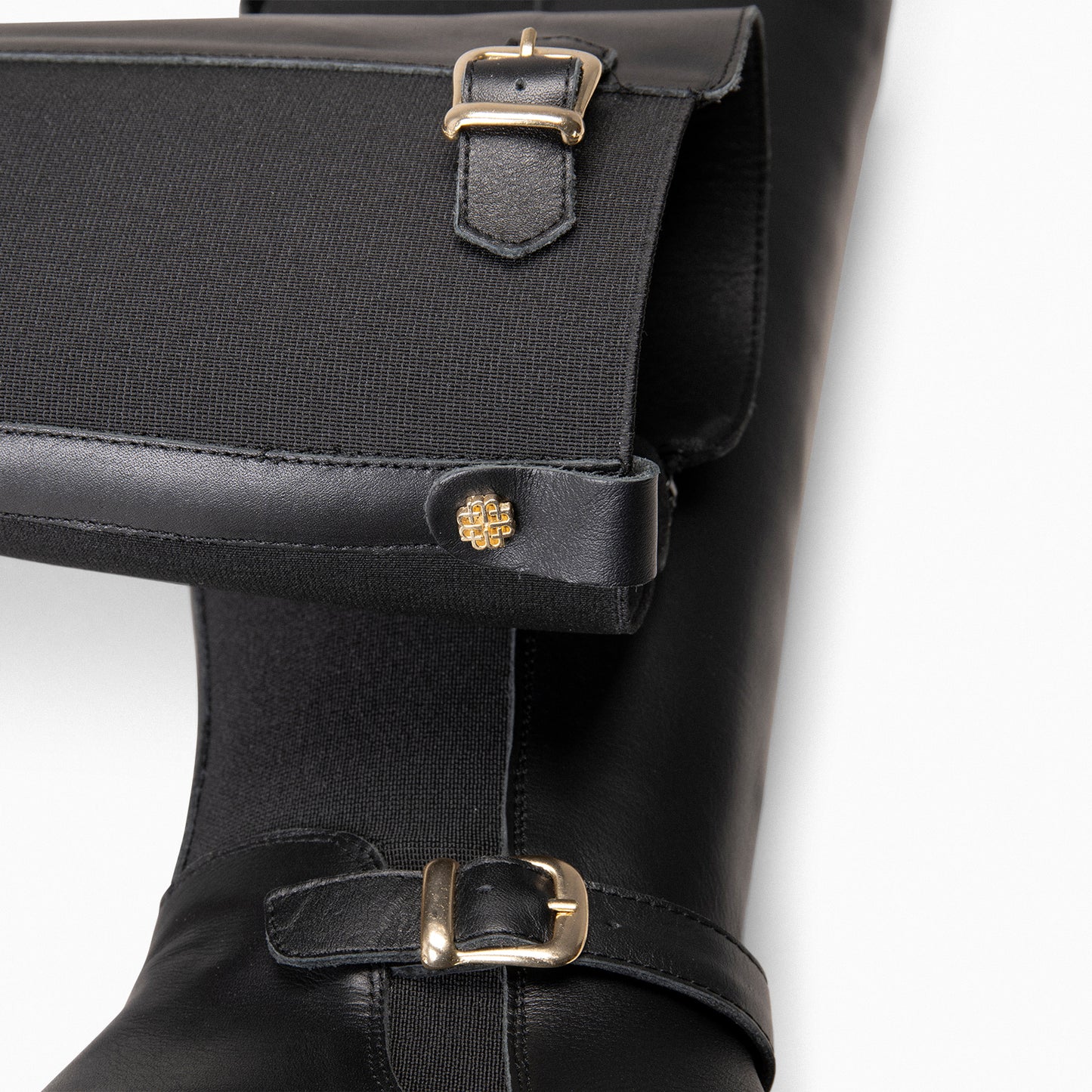 SENA– botas de vestir con caña elástica NEGRO