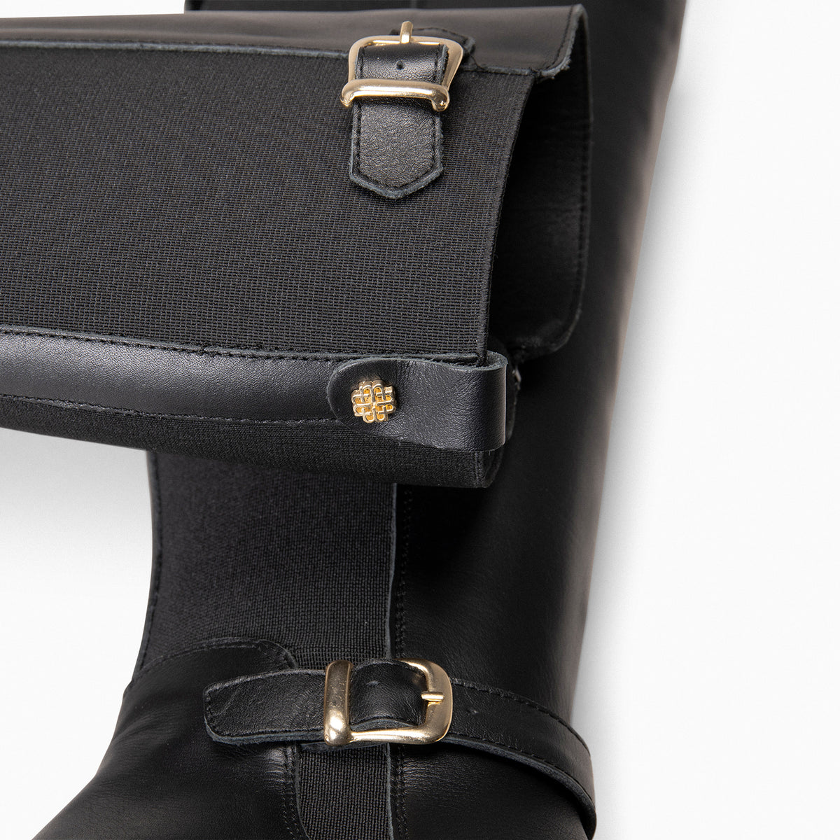 SENA- Botas de vestir con caña elástica NEGRO