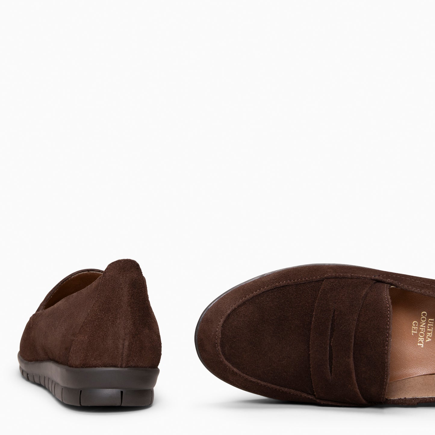 360 – Mocasines con antifaz y cuña interna MARRON