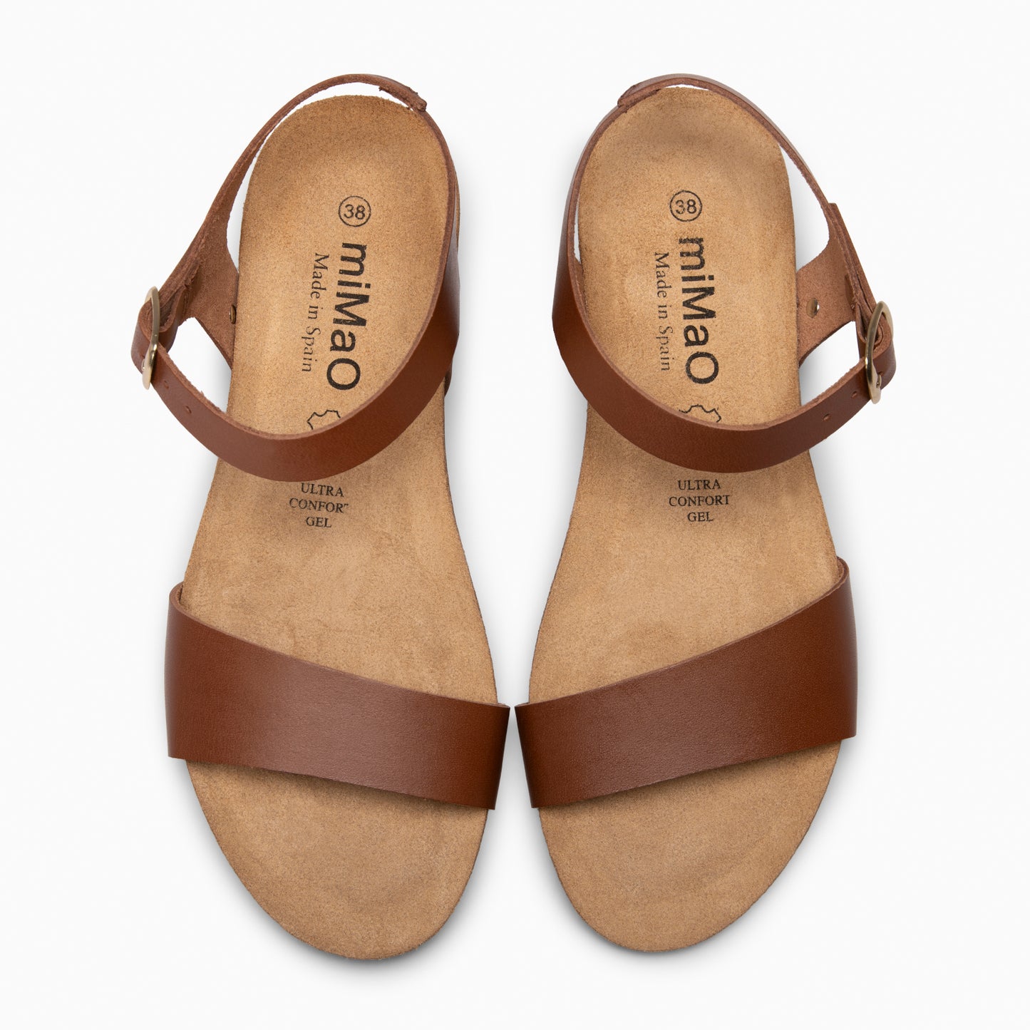 BEQUIA - Sandalia bio MARRON