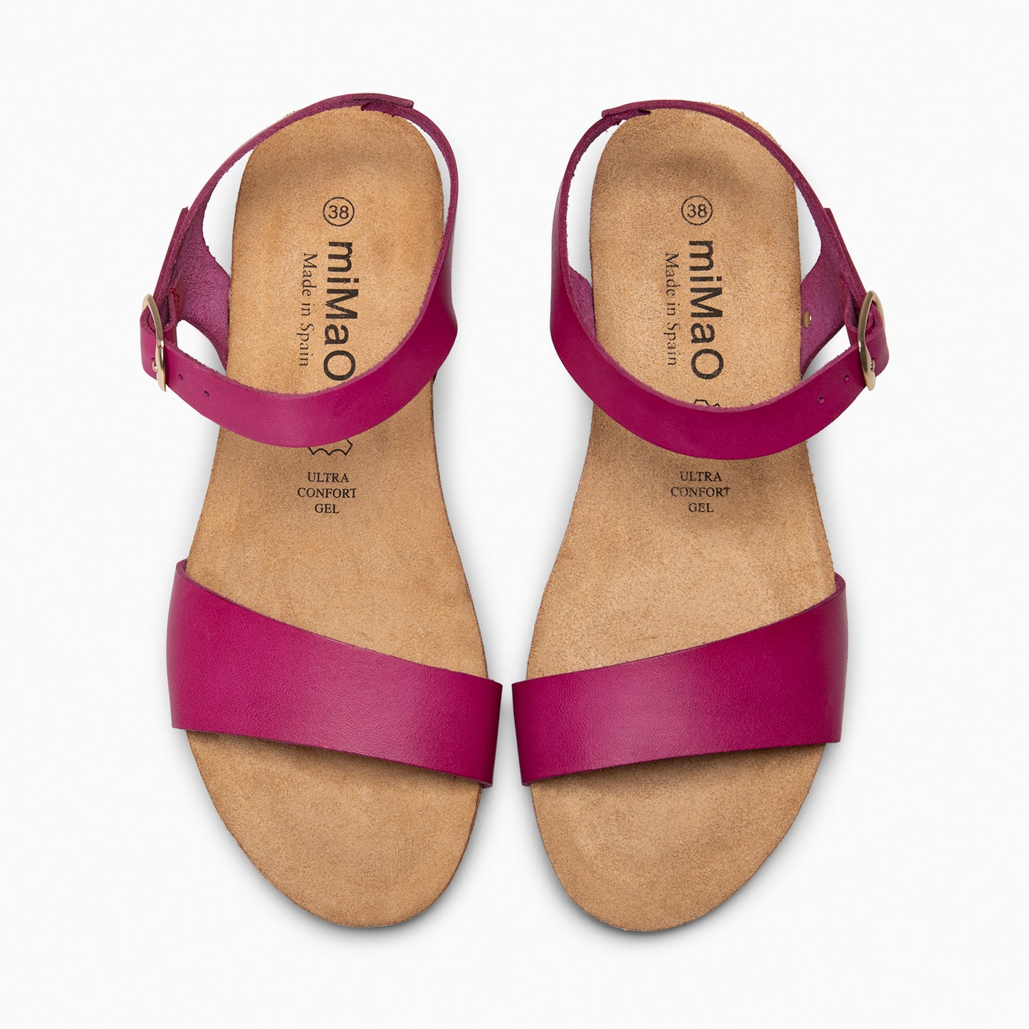 BEQUIA - Sandalia bio FUCSIA