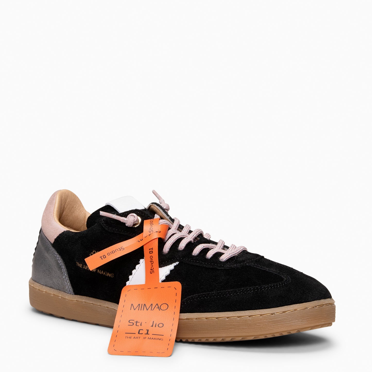 STÜDIO 01 - Deportivos  NEGRO ROSA