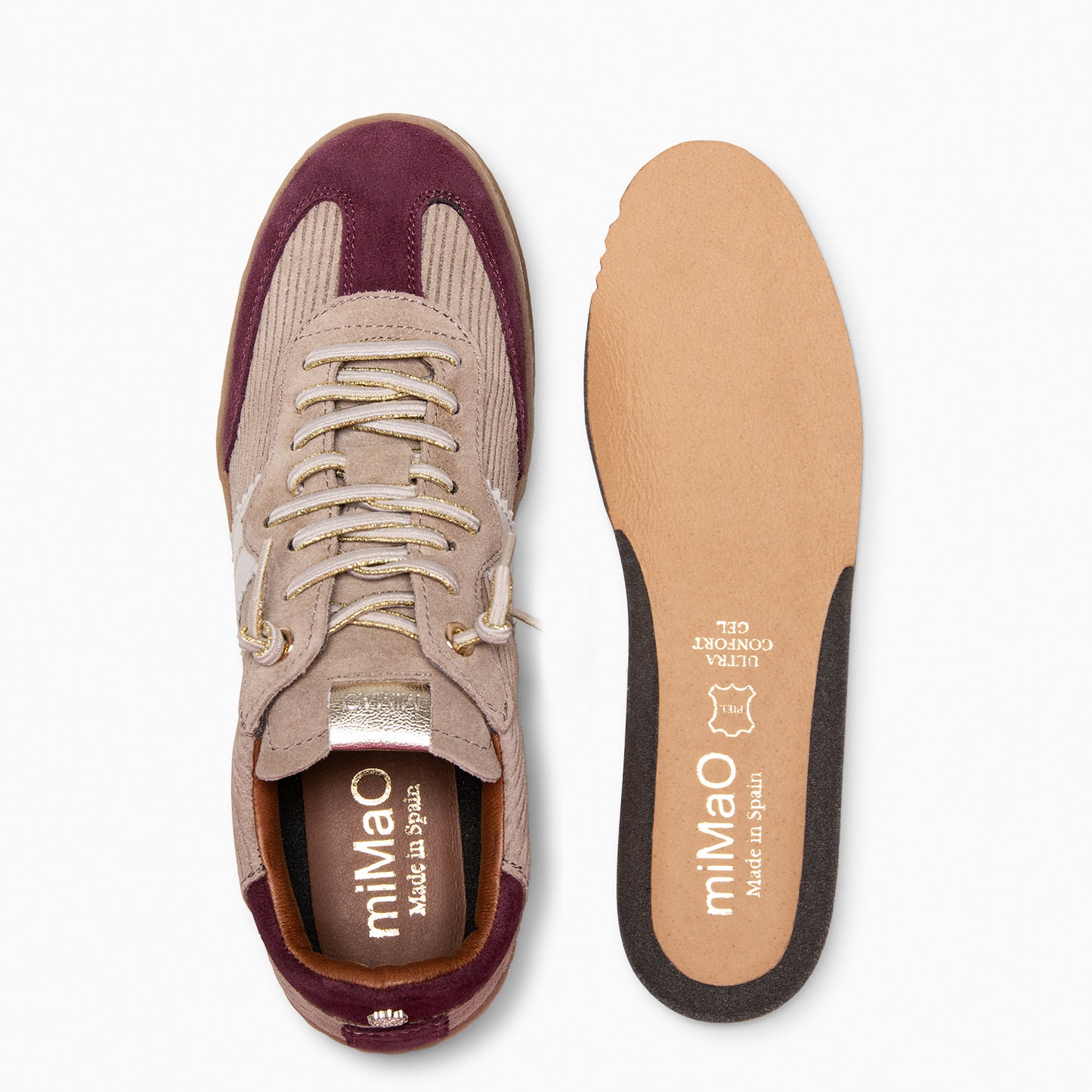 STÜDIO 01 - Deportivos de pana TAUPE