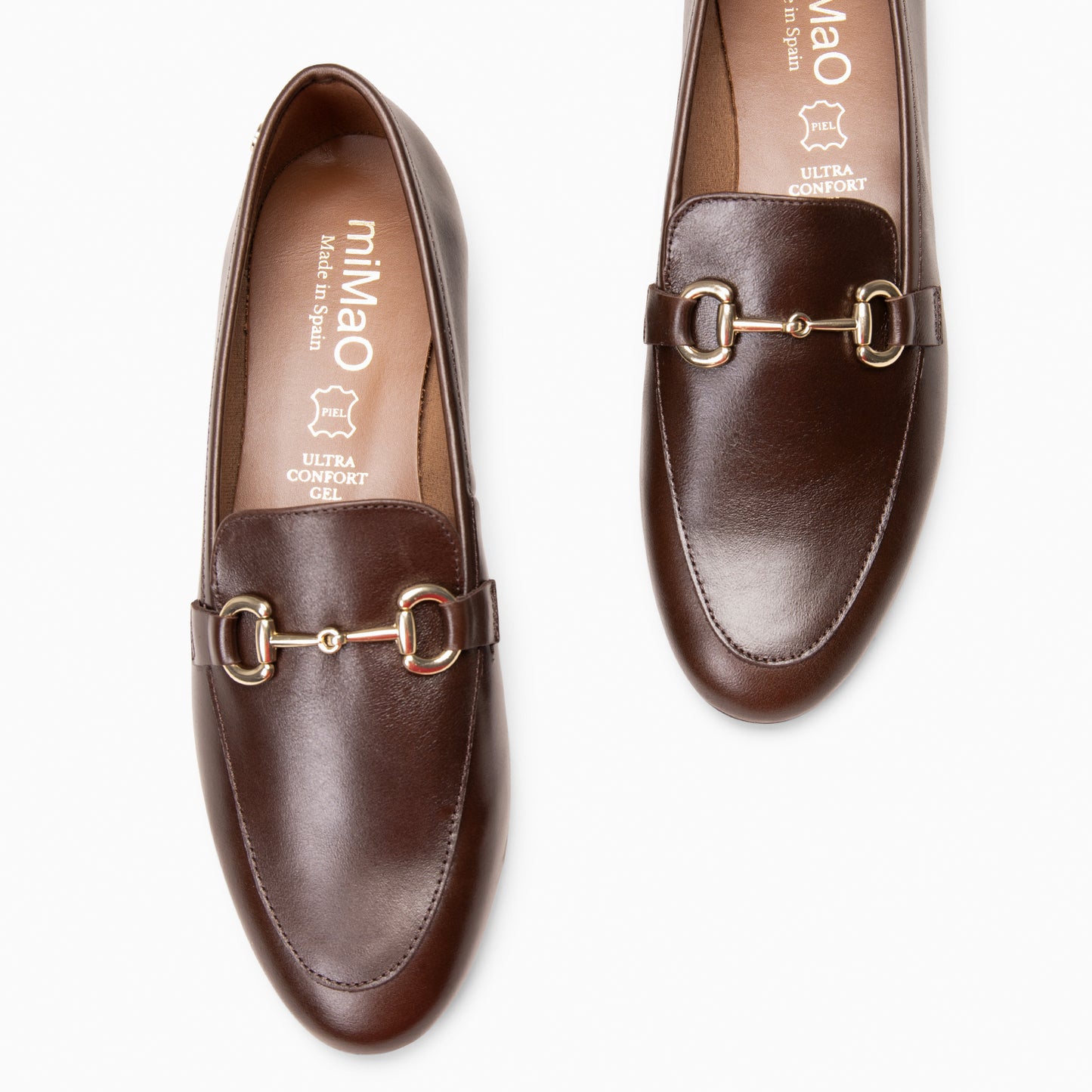 ELOISE - Mocasines planos con adorno MARRON