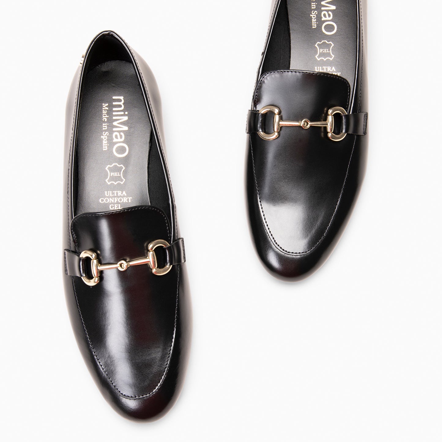 ELOISE - Mocasines planos con adorno NEGRO