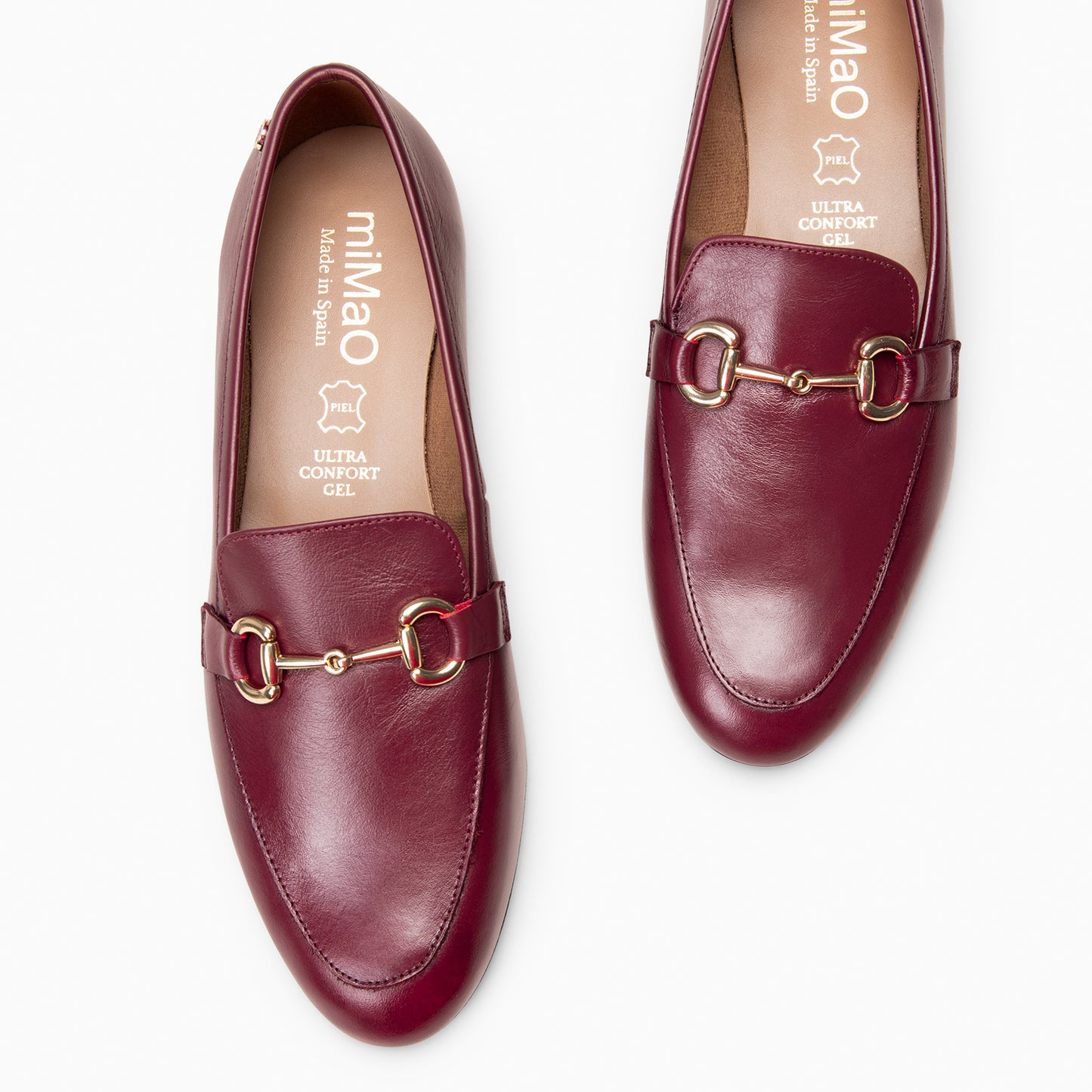 ELOISE - Mocasines planos con adorno BURDEOS