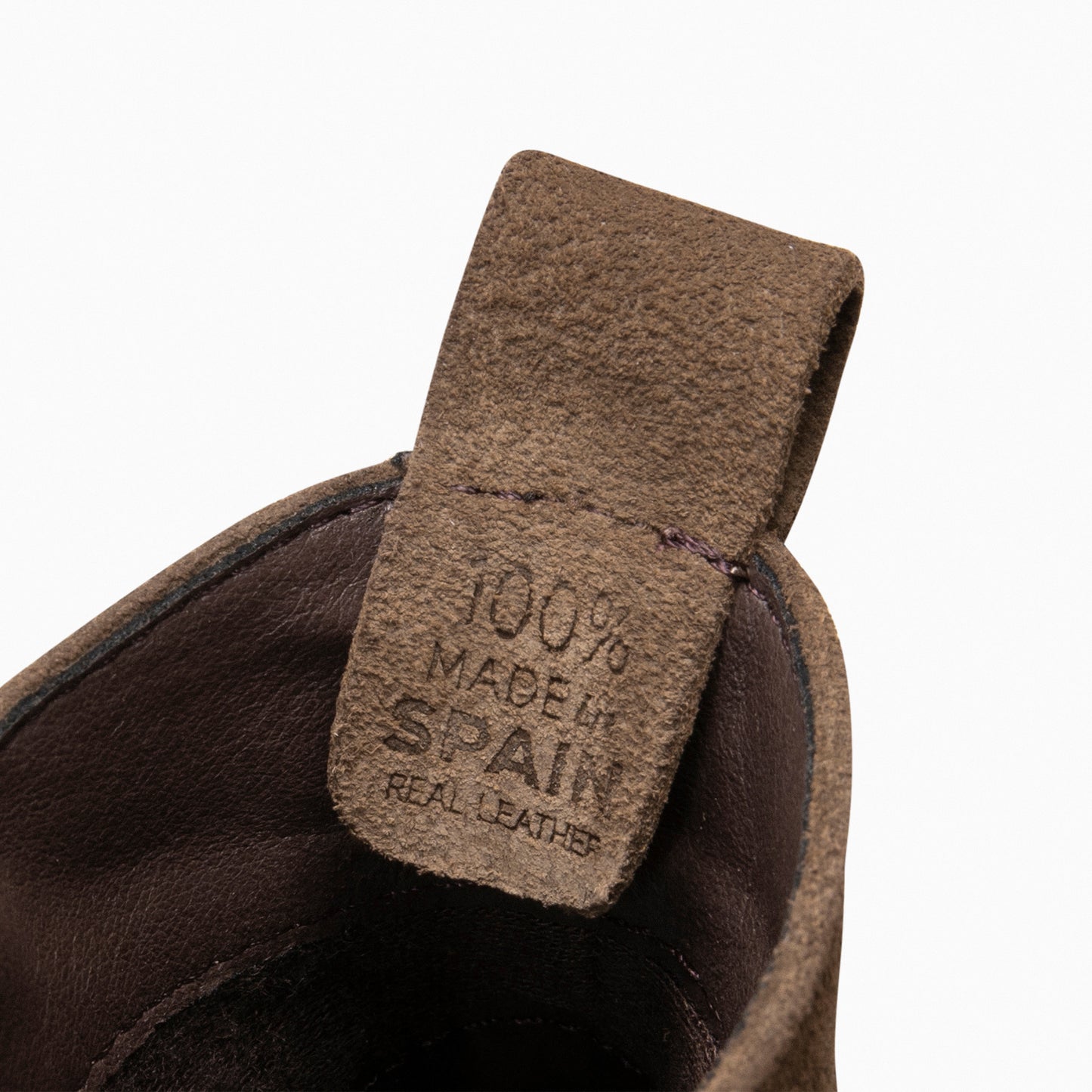 JAZZ - Botins básicos de crepe com piso TAUPE