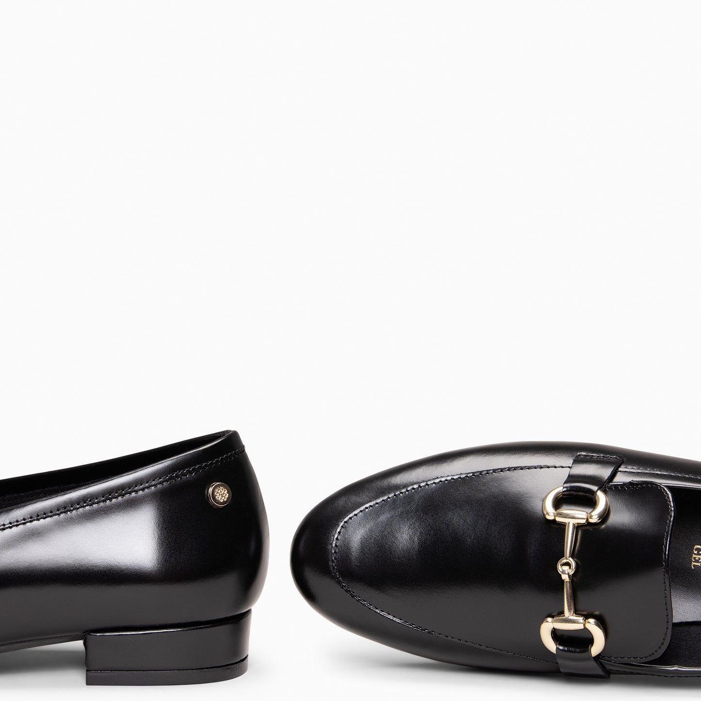 ELOISE - Mocasines planos con adorno NEGRO