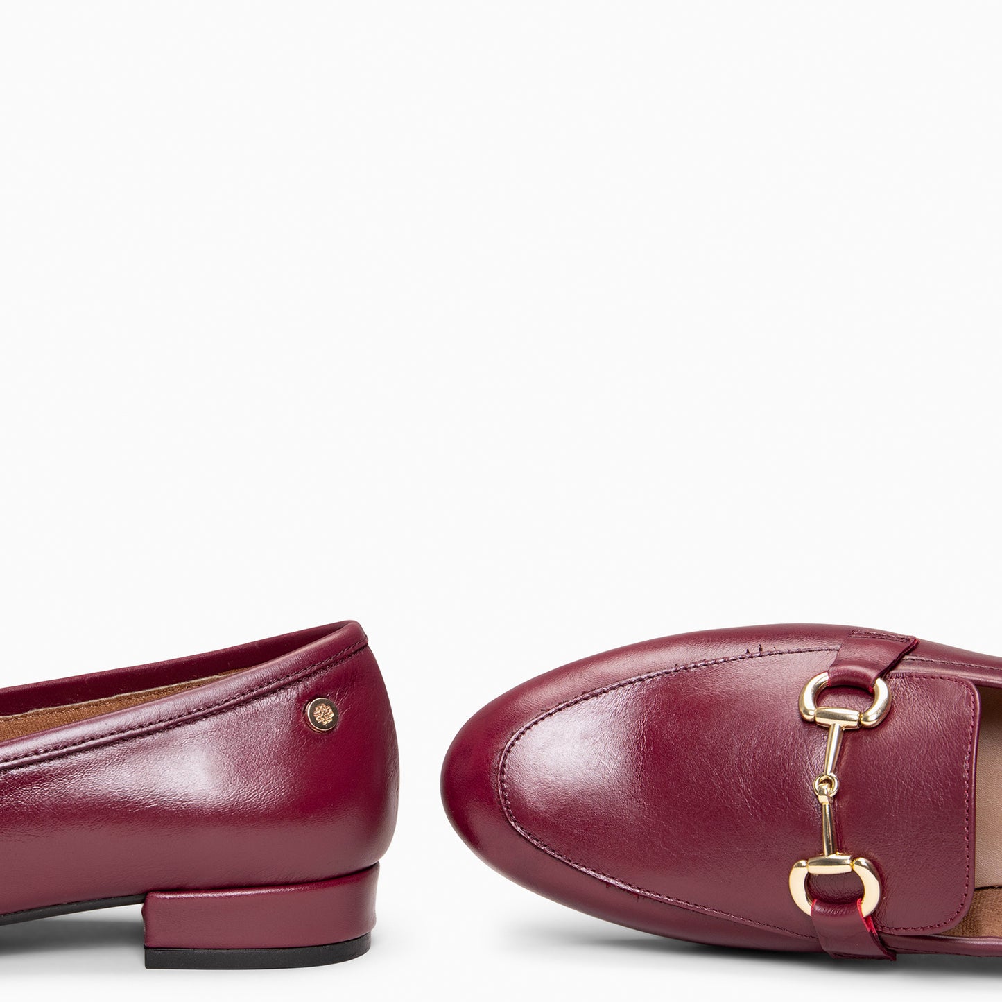 ELOISE - Mocasines planos con adorno BURDEOS