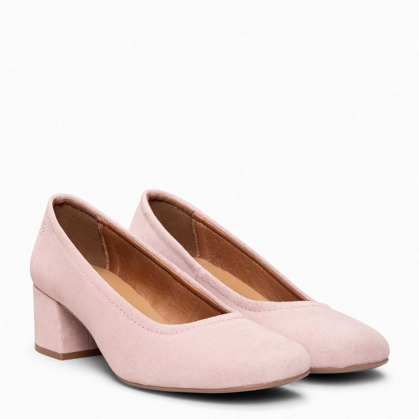URBAN BARESOFT - Zapatos de salón de tacón ancho NUDE