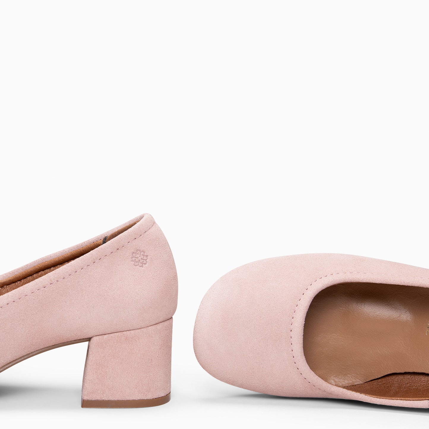 URBAN BARESOFT - Zapatos de salón de tacón ancho NUDE