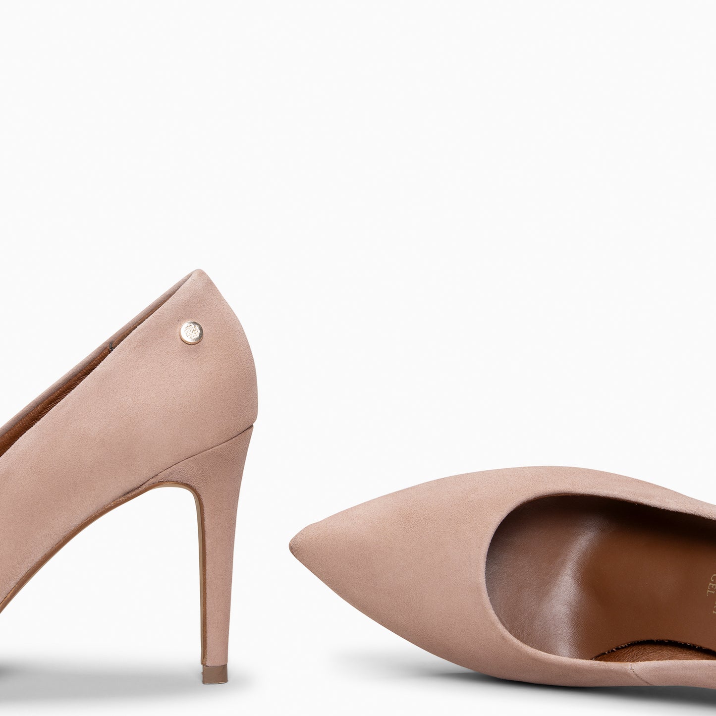 LAUREN – Zapato de tacón alto en piel NUDE