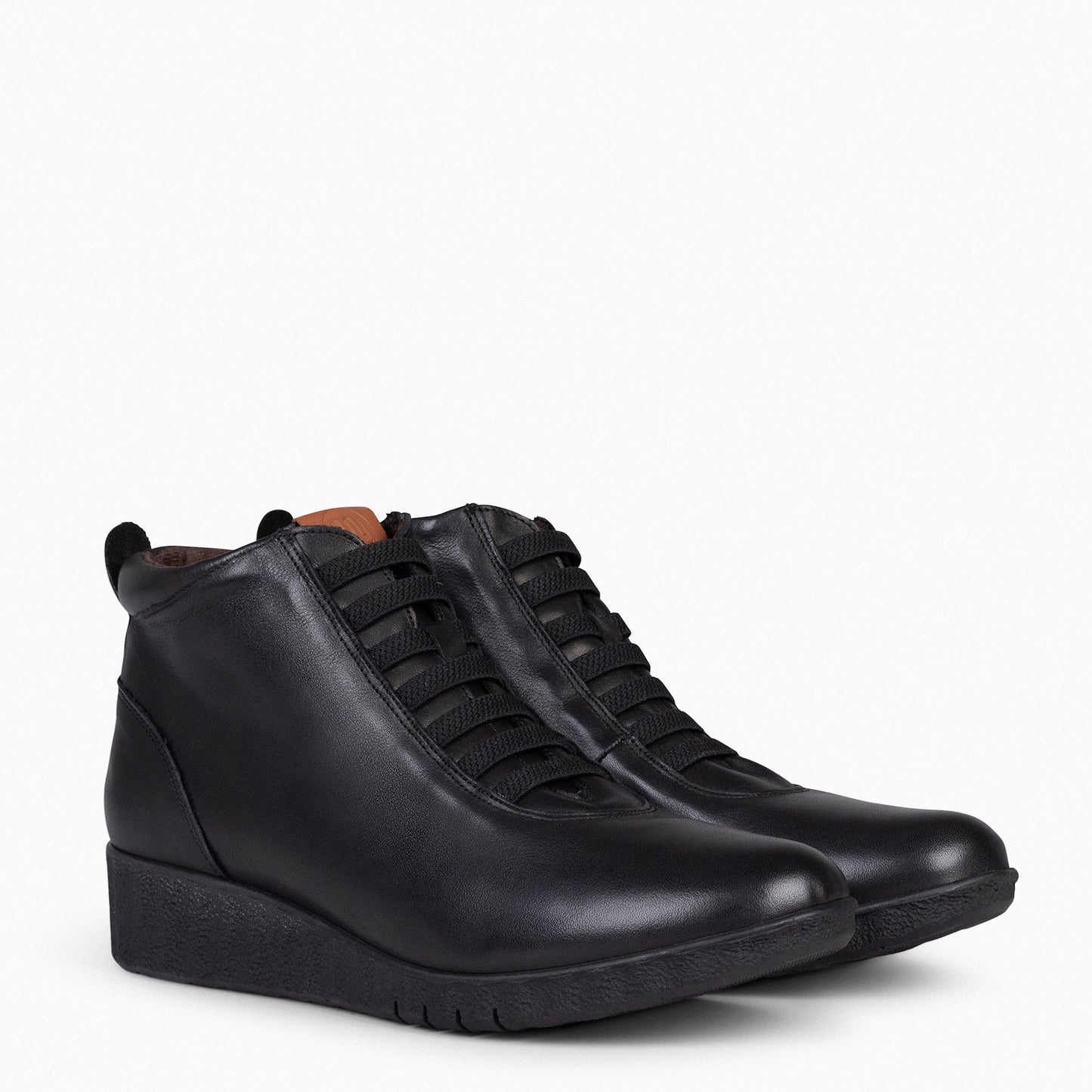 FLEXY - Zapatillas abotinadas NAPA NEGRO