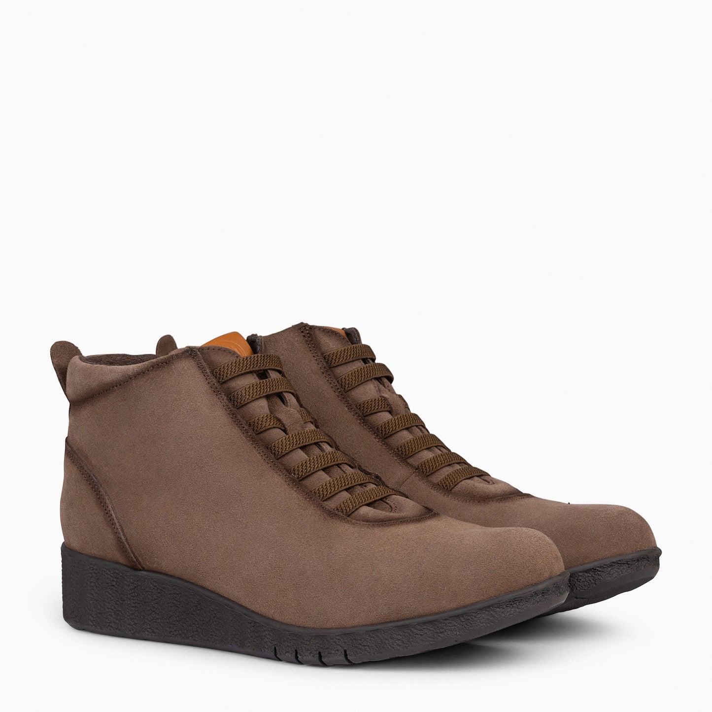 FLEXY - Zapatillas abotinadas TAUPE