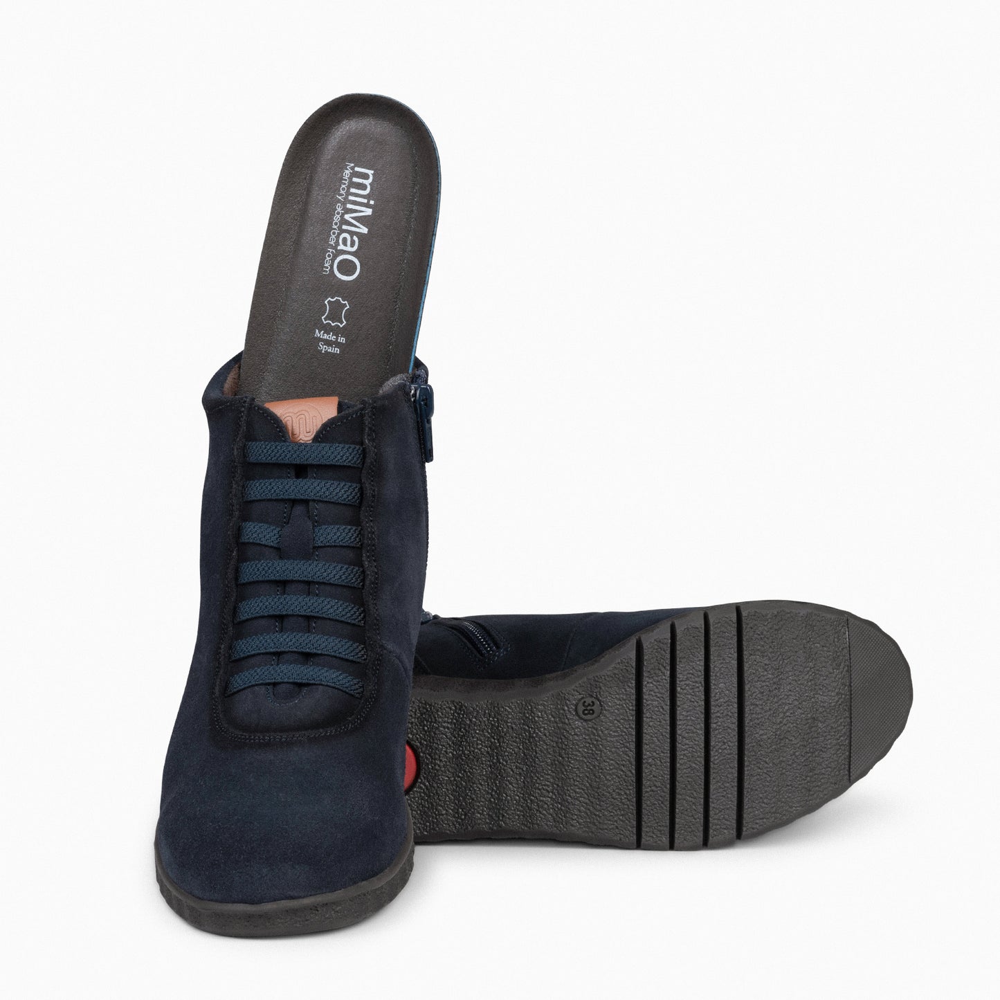 FLEXY - Zapatillas abotinadas MARINO