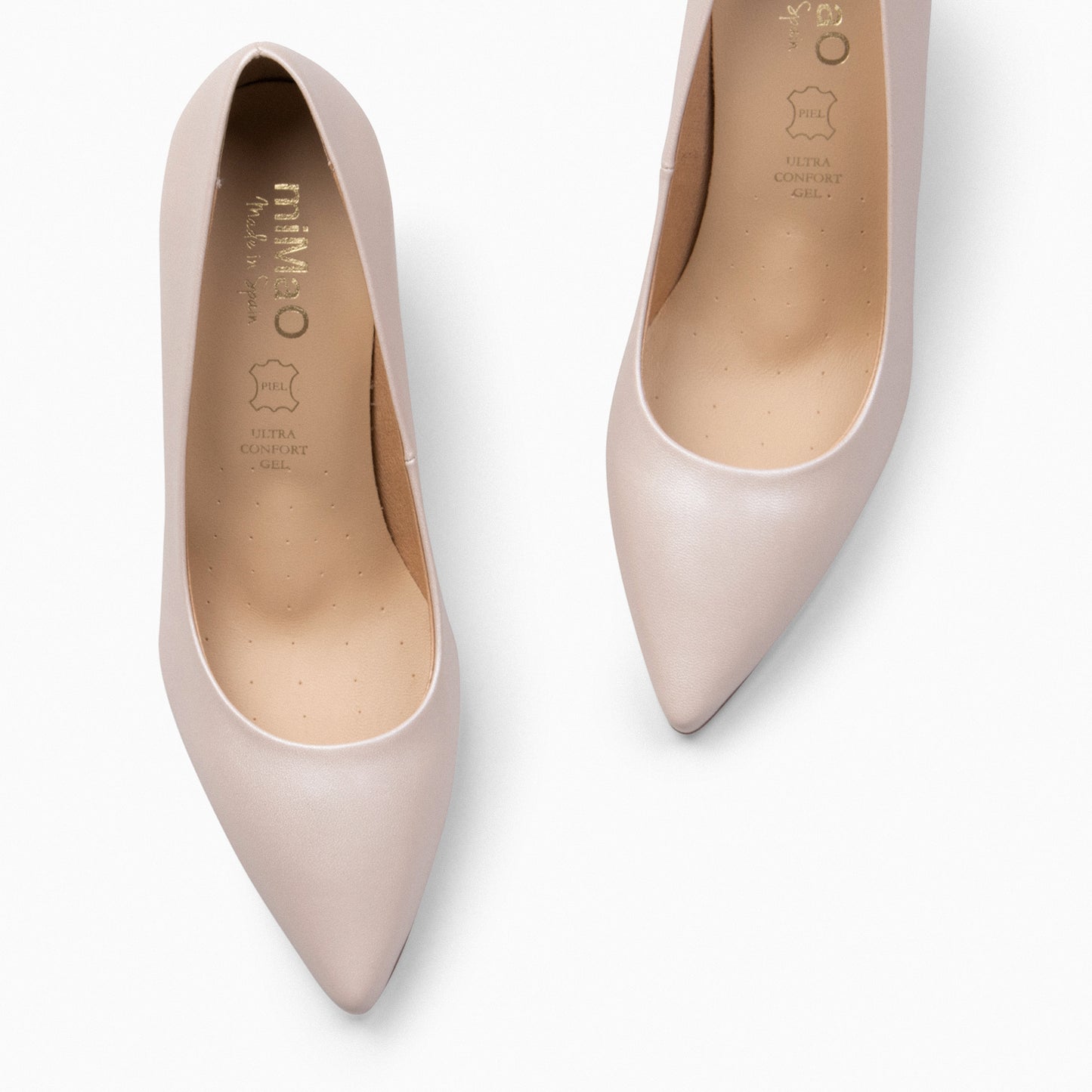 STILETTO SALON - Zapato de tacón de Aguja NUDE PERLA