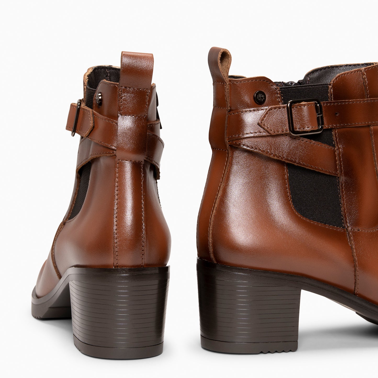 LEMY – BOTINES de MUJER CAMEL