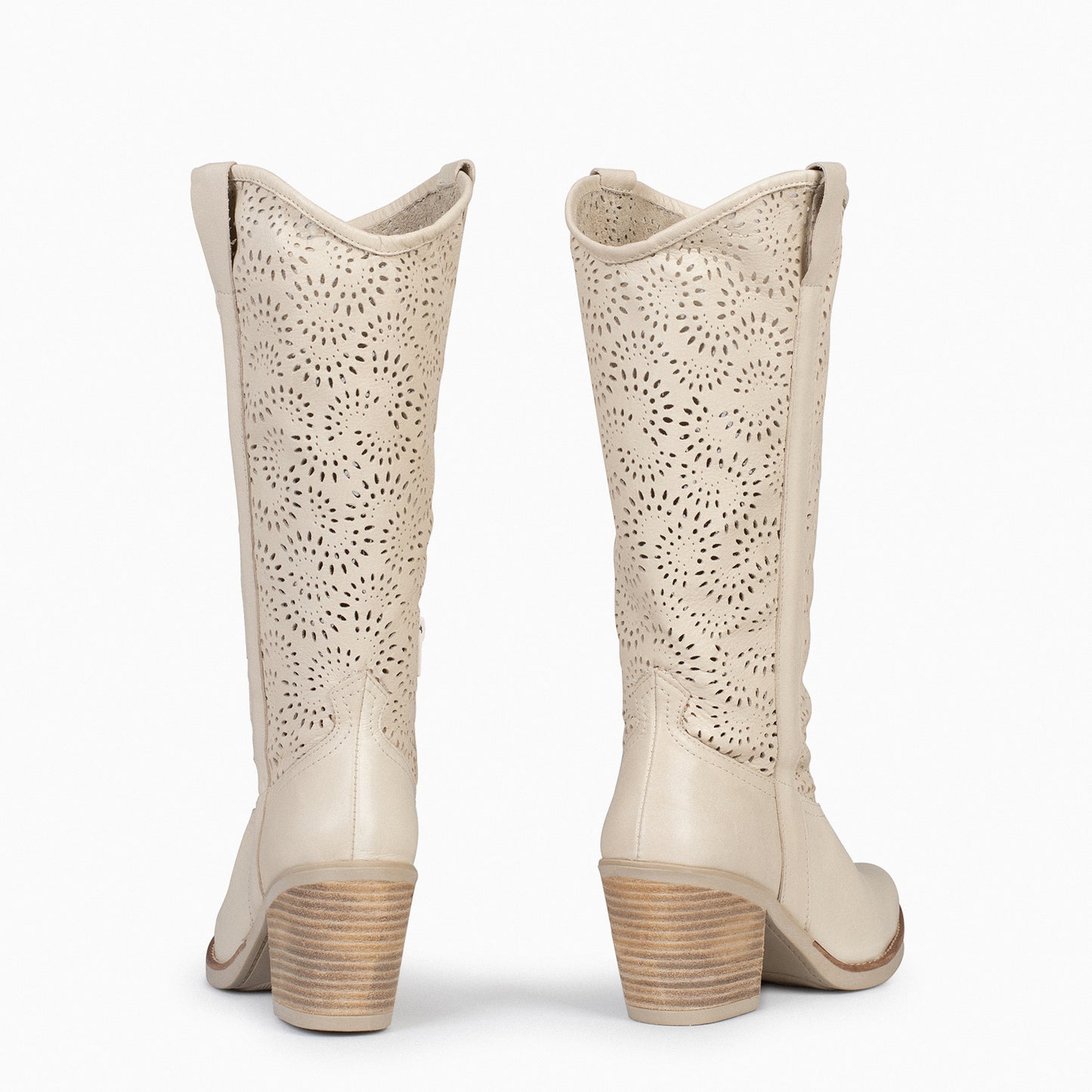 AUSTIN – Botas cowboy de Verano BEIGE