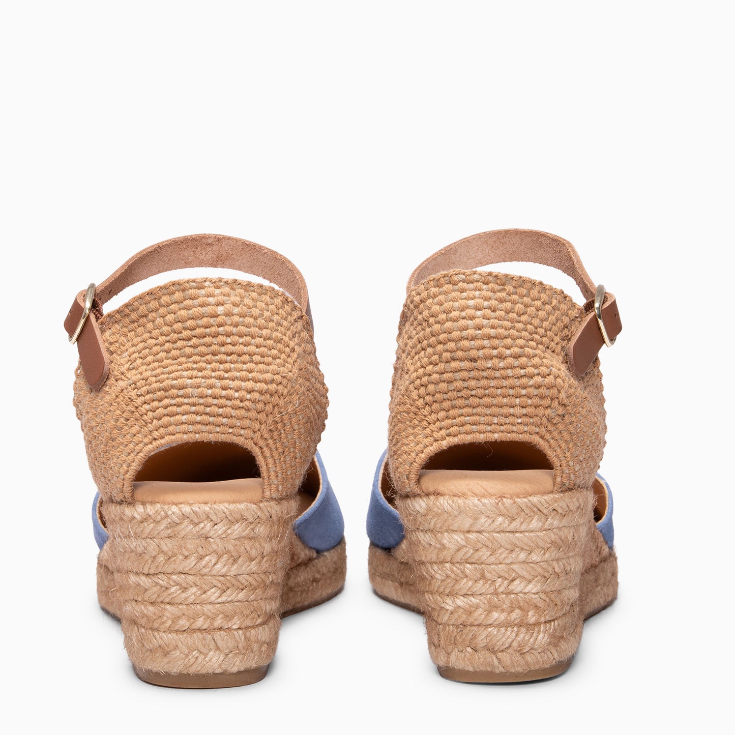 ALTEA - Cuñas de esparto bajas JEANS