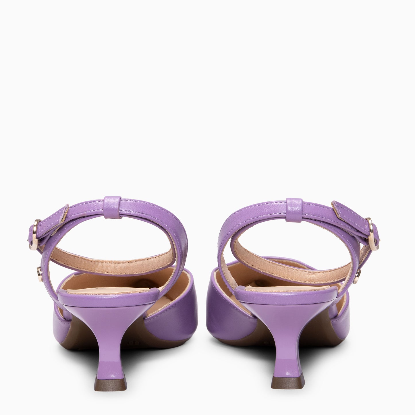 DANIELA - Destalonado con tacón kitten MALVA