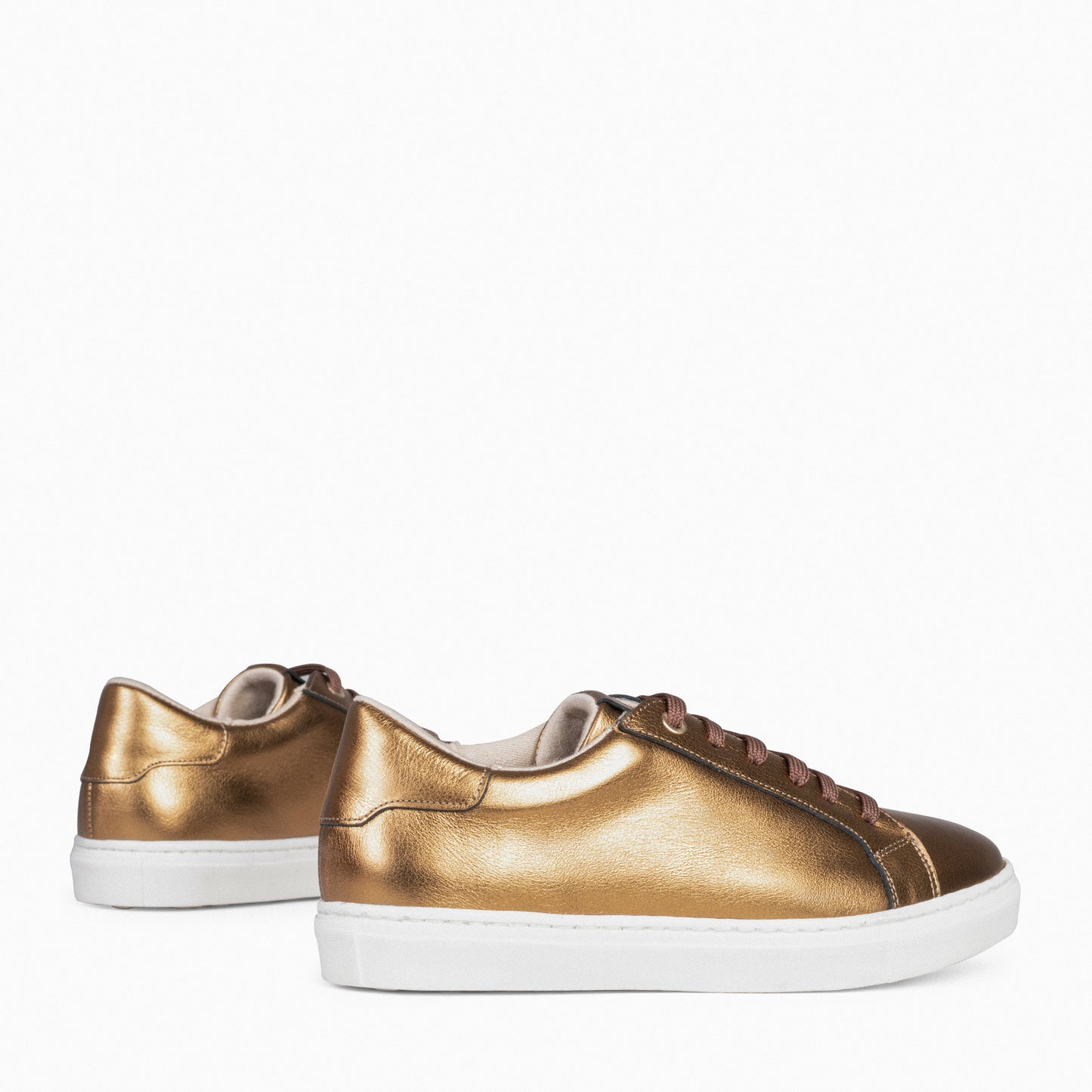 SNEAKER - Zapatillas Casual de Mujer BRONCE