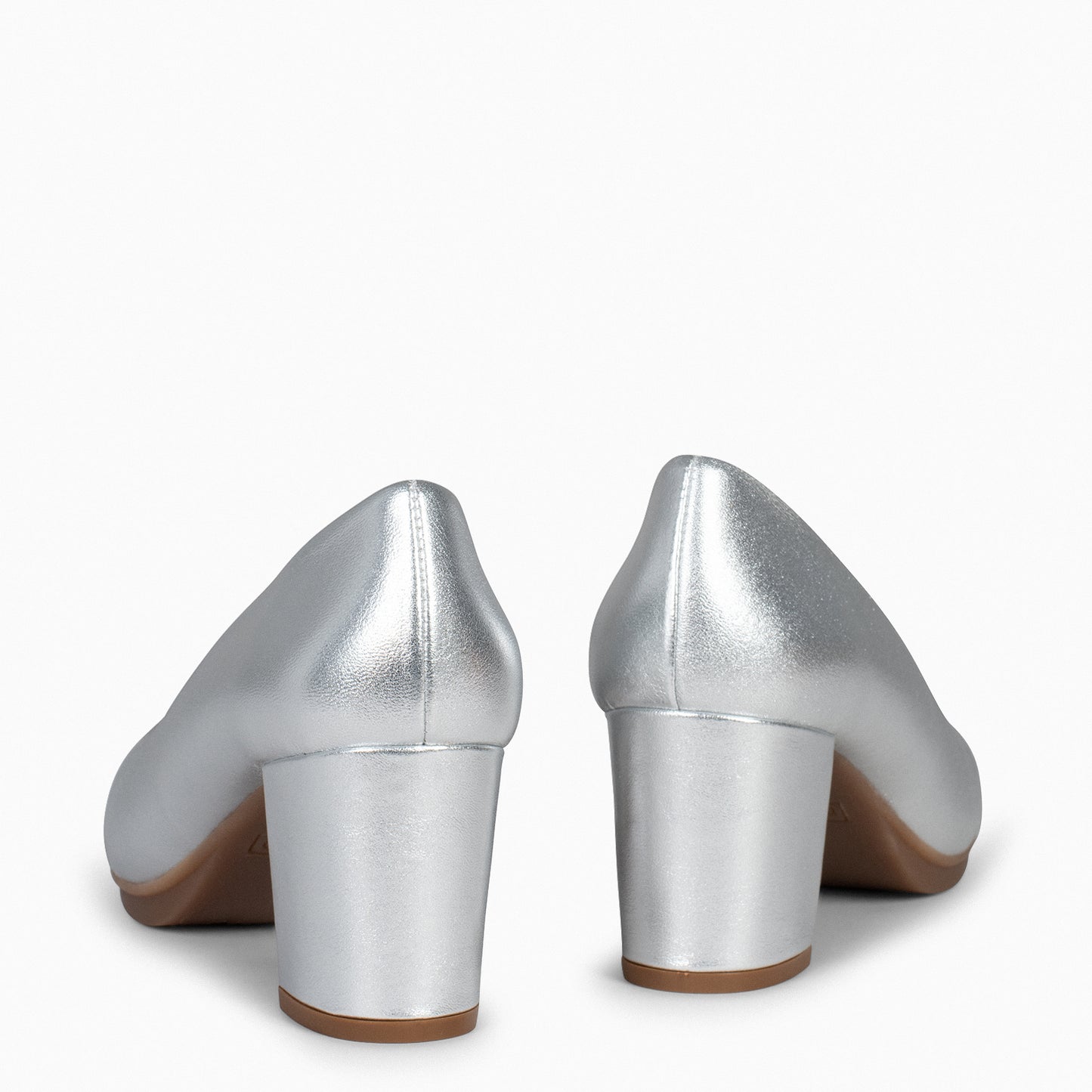 SPLASH S – Chaussures à talons métallisées ARGENT