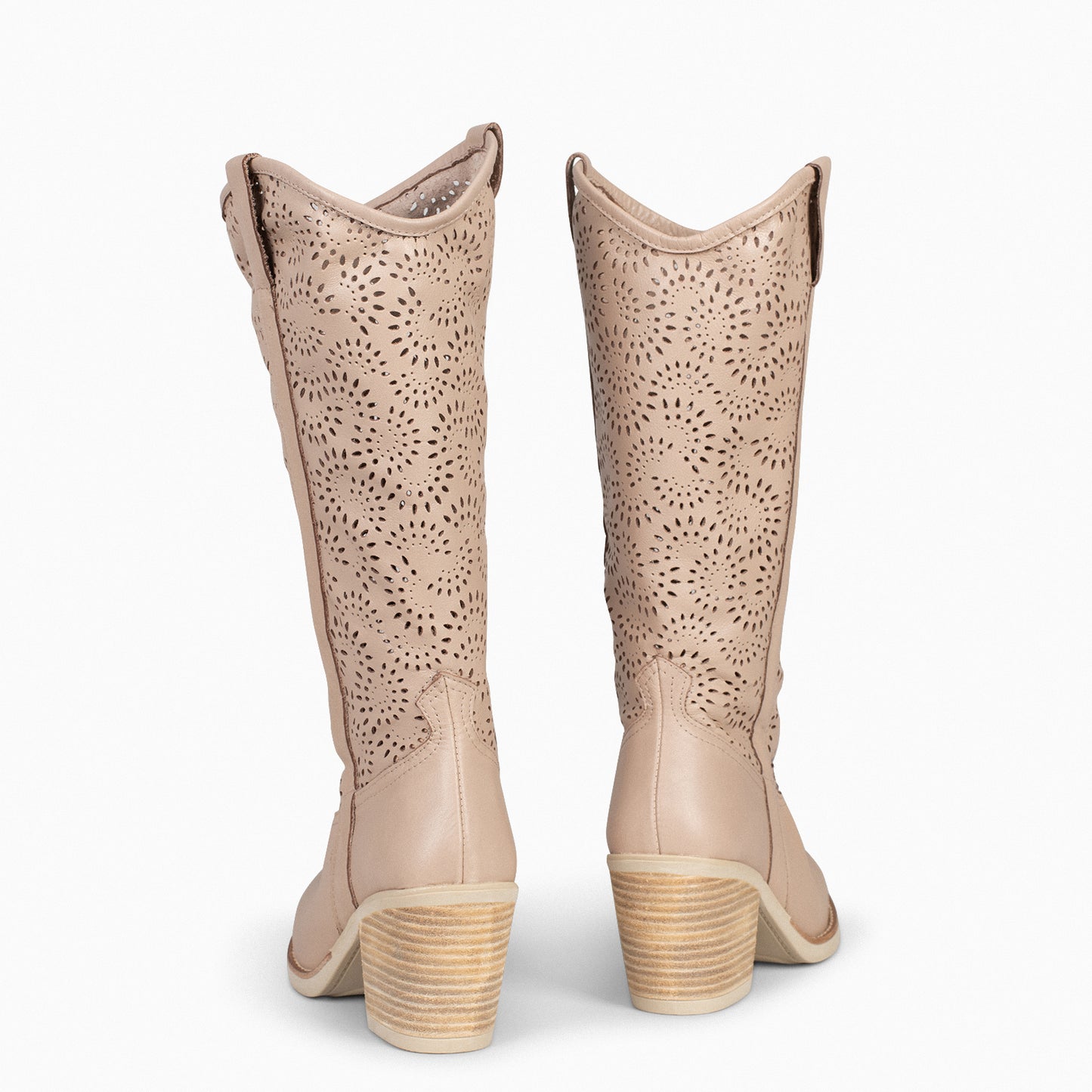 AUSTIN – Bottes Cowboy D'été TAUPE