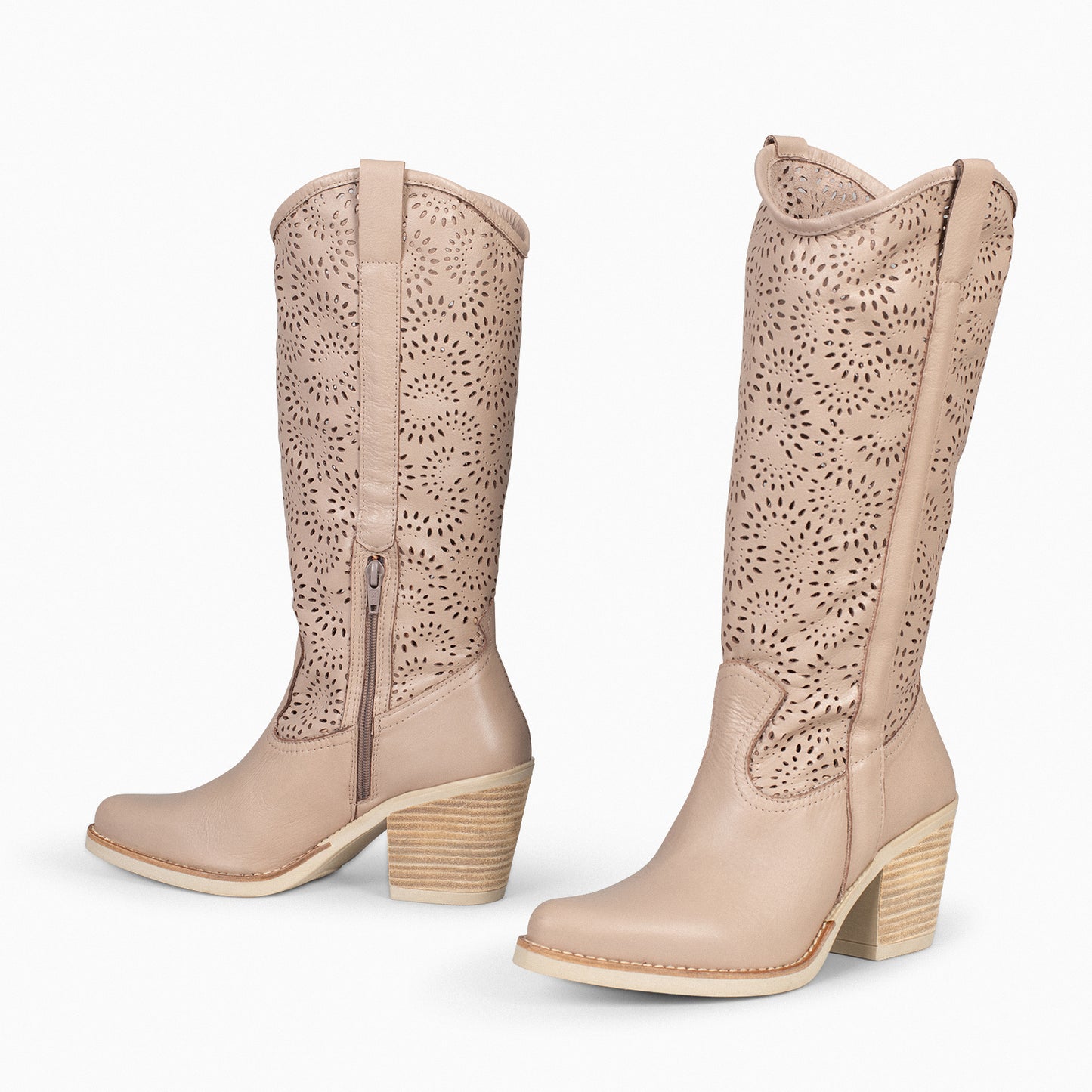 AUSTIN – Bottes Cowboy D'été TAUPE